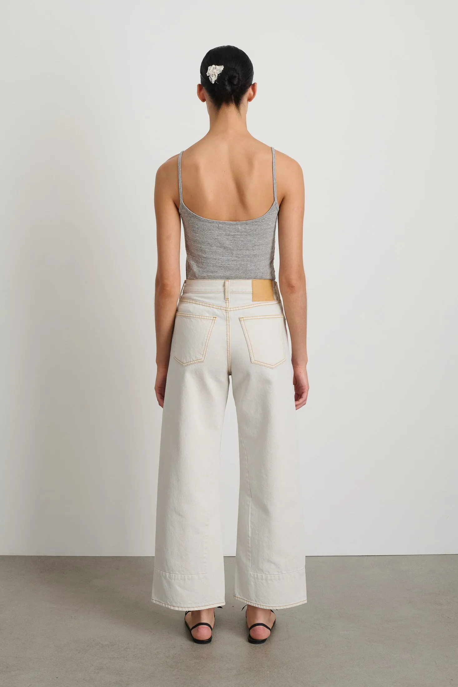 Marcel Culotte Tile White sold by B Sides Jeans product image thumbnail 3