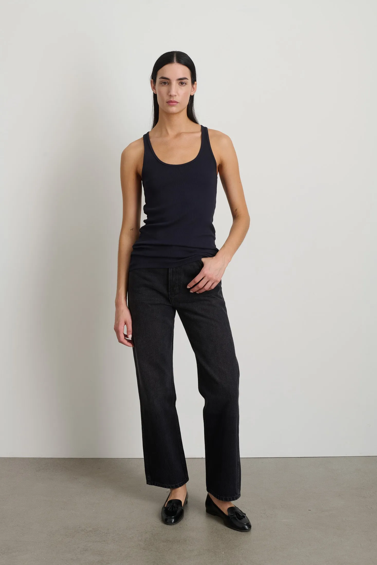 Kelley Tank Marine sold by B Sides Jeans