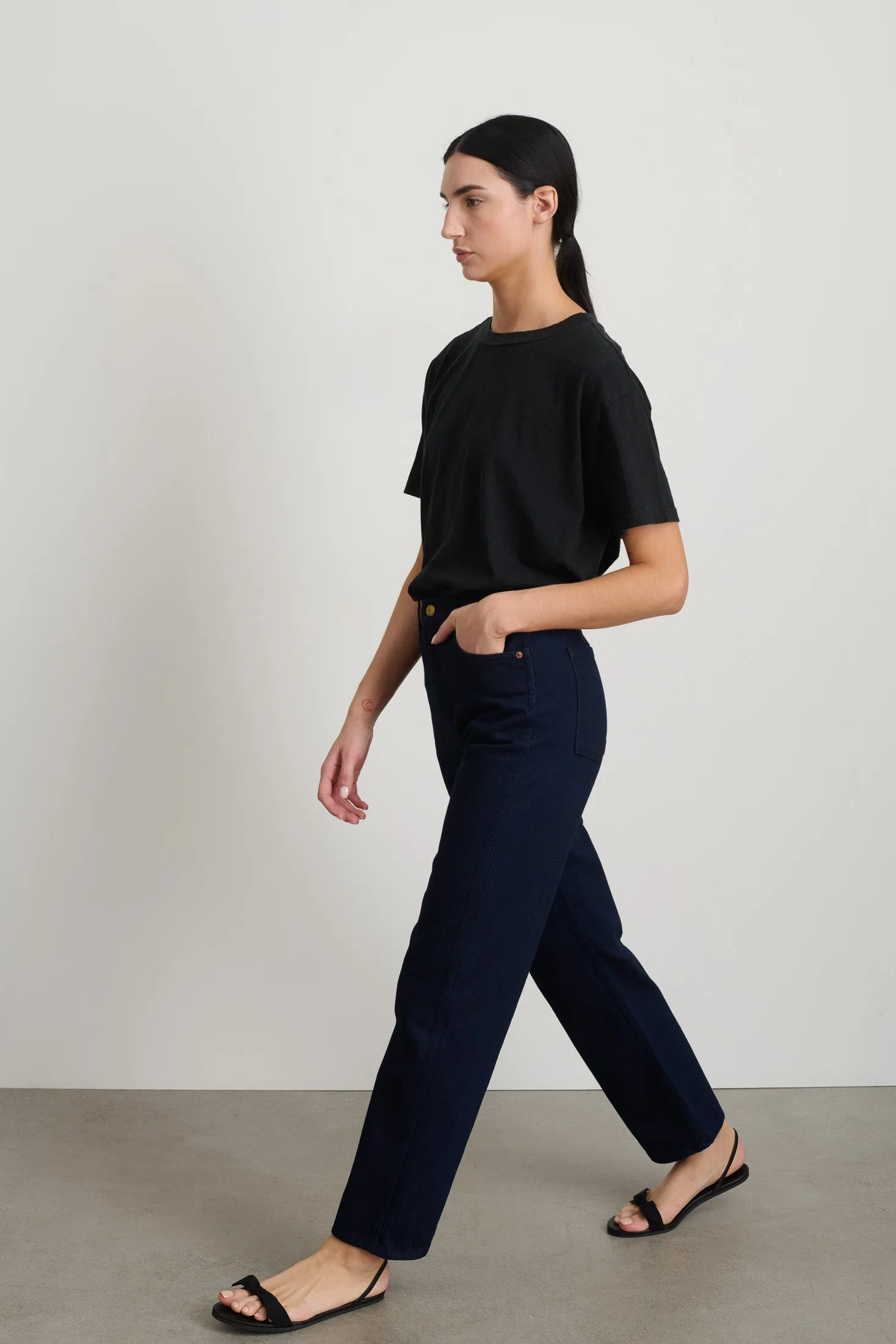 Plein Relaxed Straight Indigo Rinse sold by B Sides Jeans product image thumbnail 2