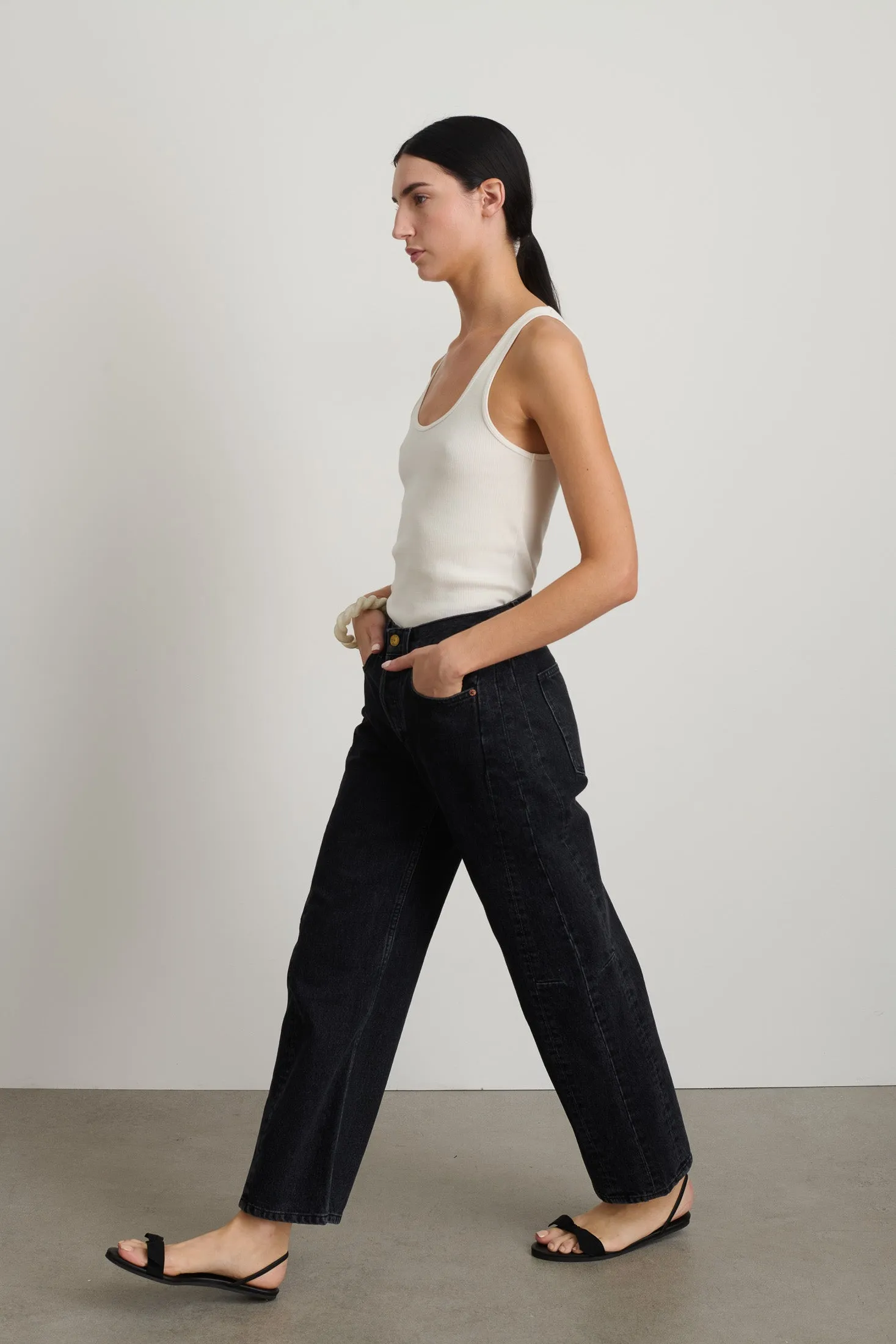 Slim Lasso Jean Stil Black sold by B Sides Jeans product image thumbnail 2