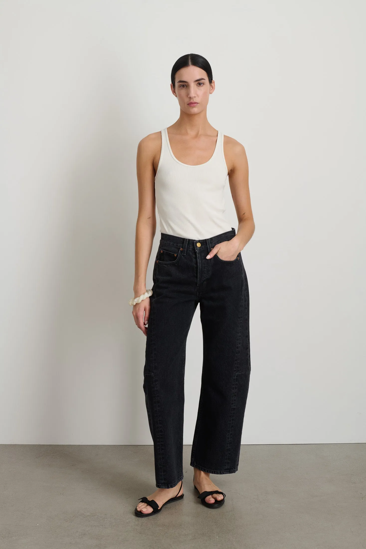 Slim Lasso Jean Stil Black sold by B Sides Jeans