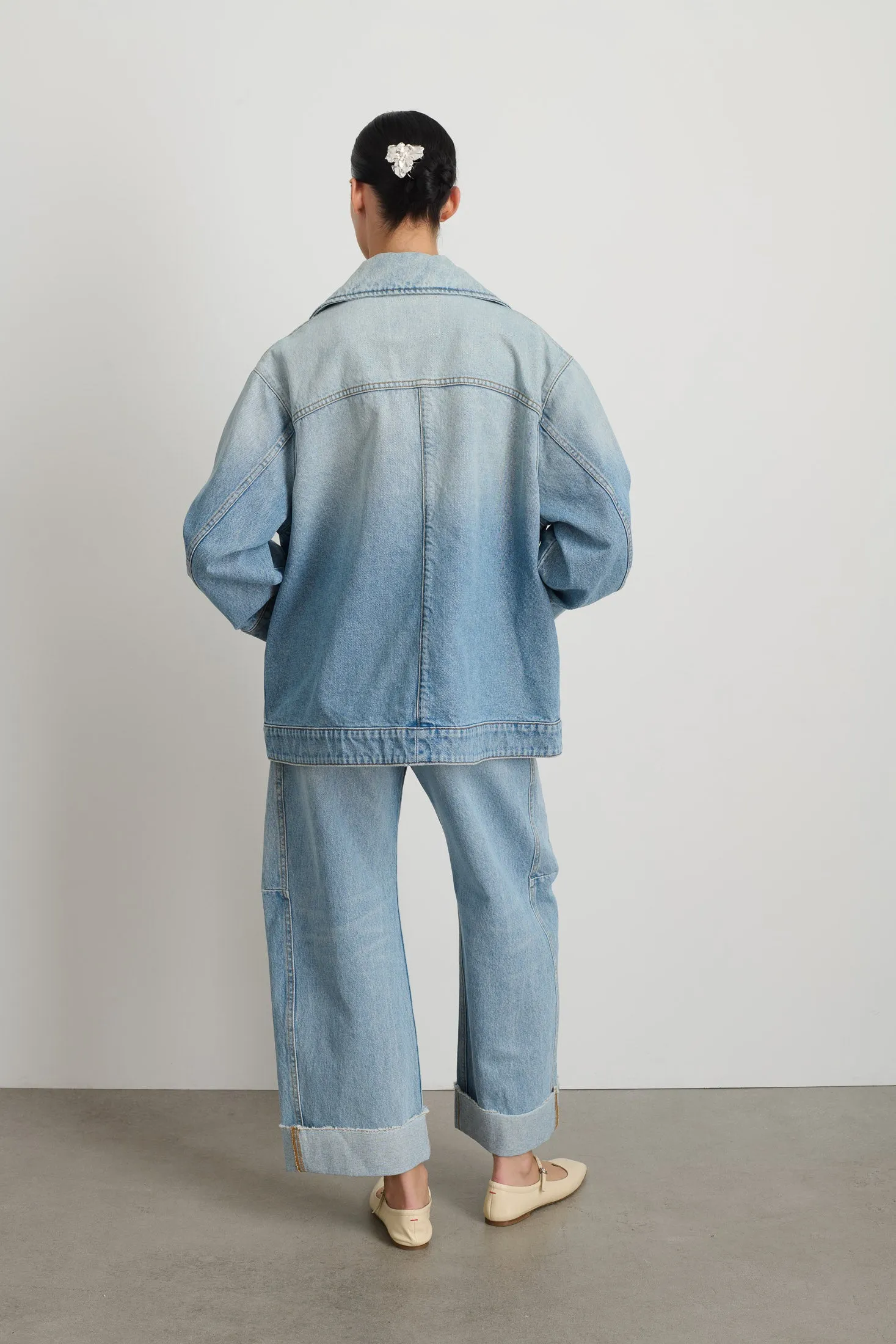 Stadium Jacket Jac Wash sold by B Sides Jeans product image thumbnail 3