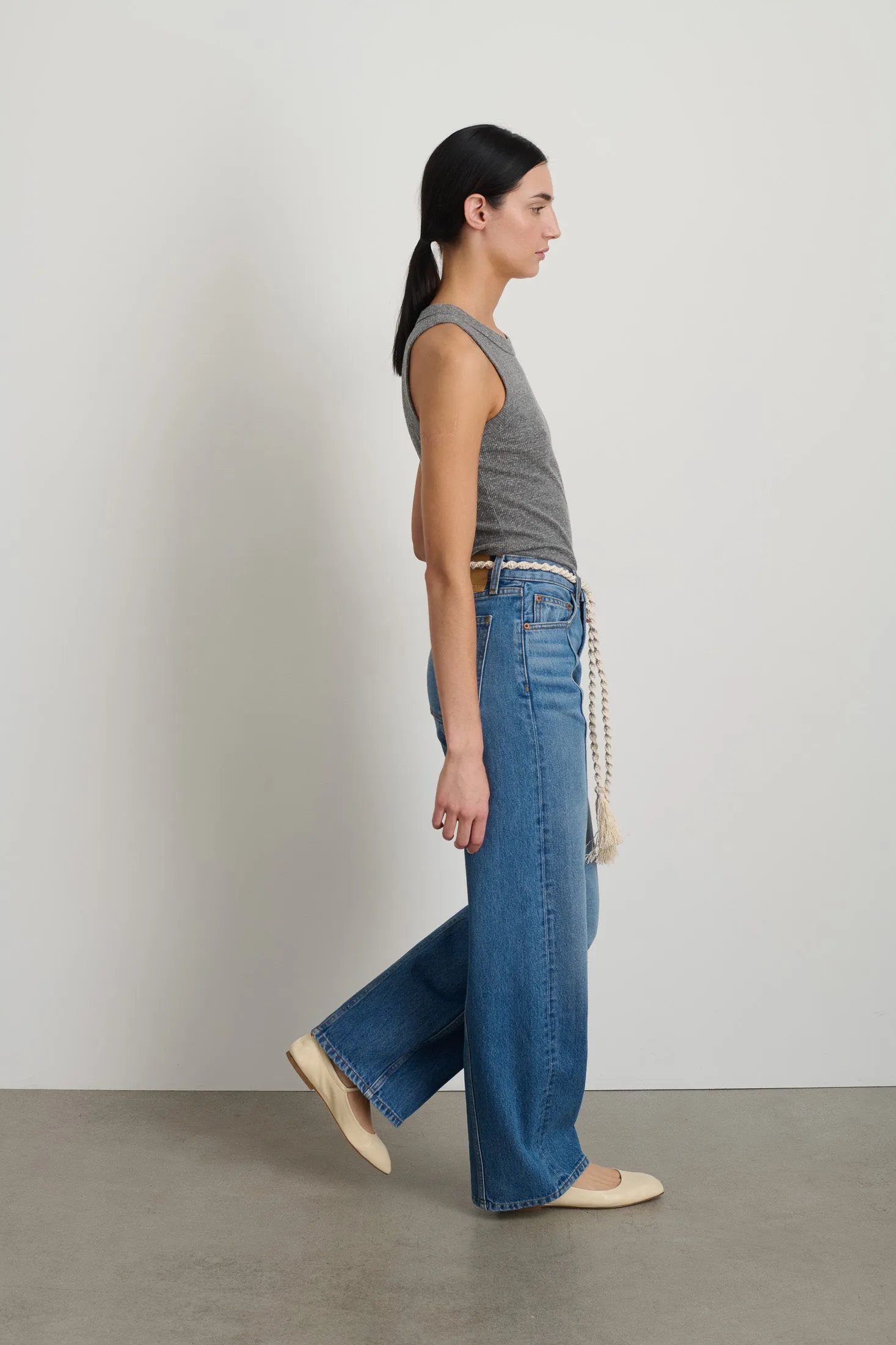 Fran Macramé Belt Ecru sold by B Sides Jeans product image thumbnail 5