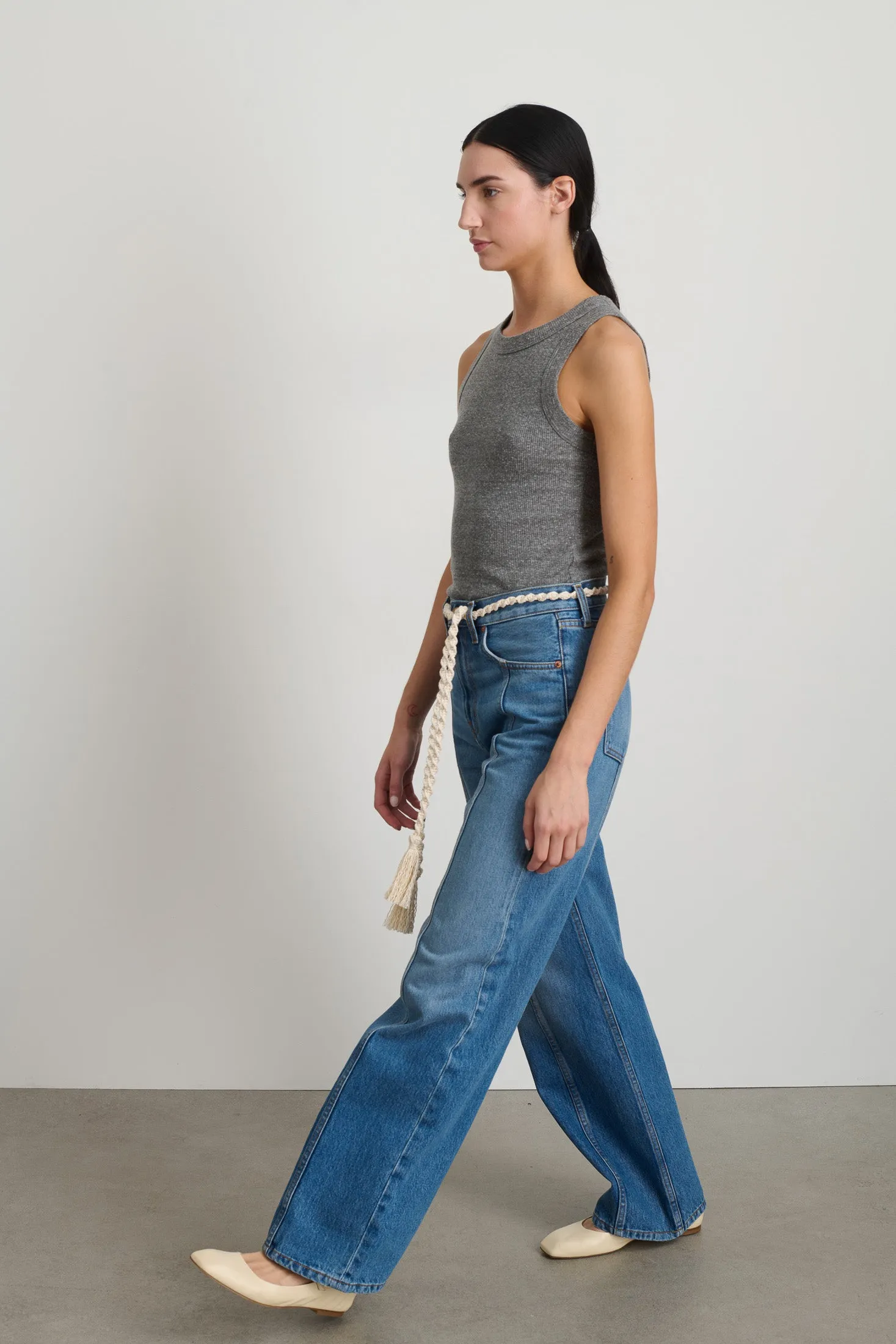 Fran Macramé Belt Ecru sold by B Sides Jeans product image thumbnail 4