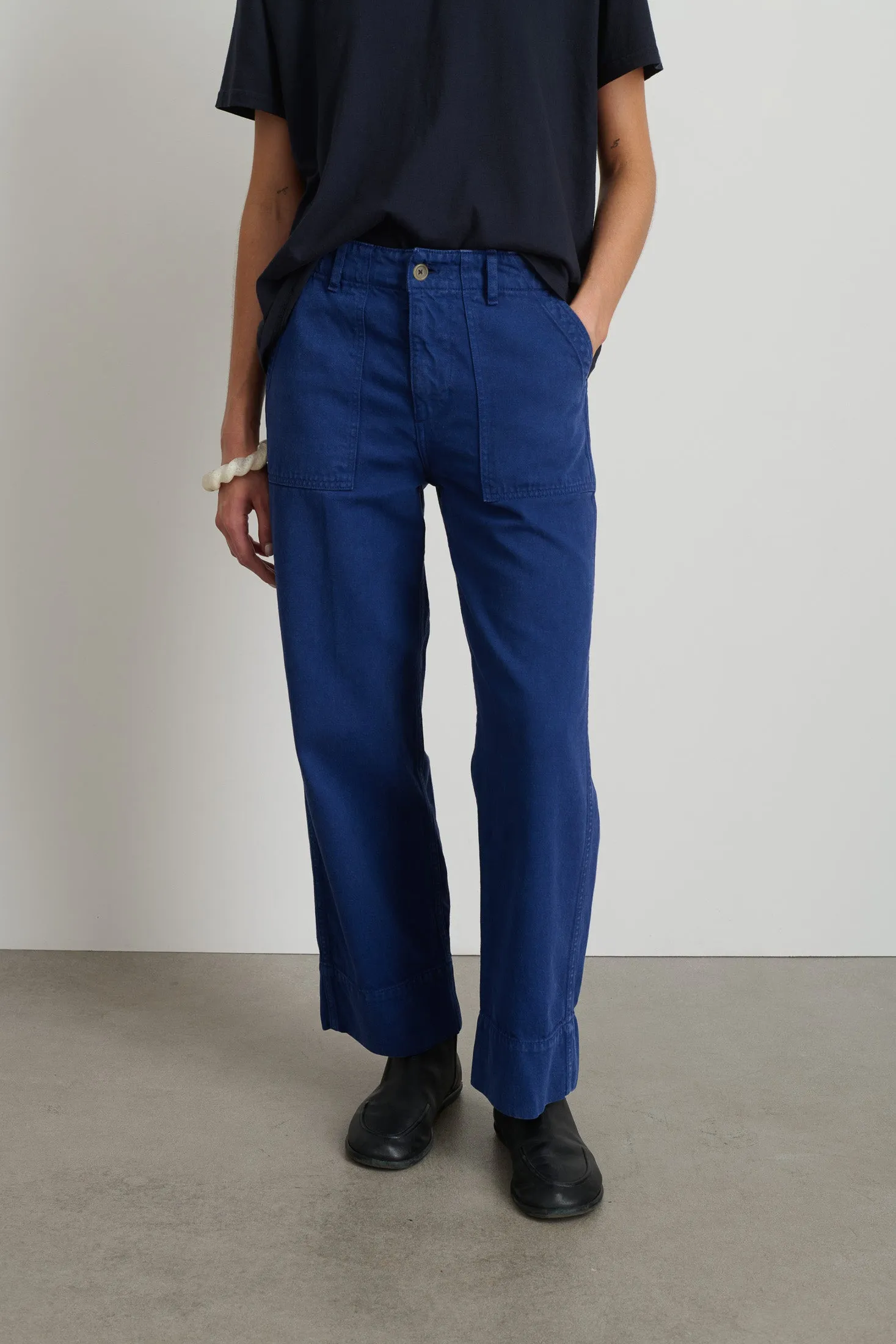 Roma Relaxed Pant French Blue sold by B Sides Jeans product image thumbnail 4