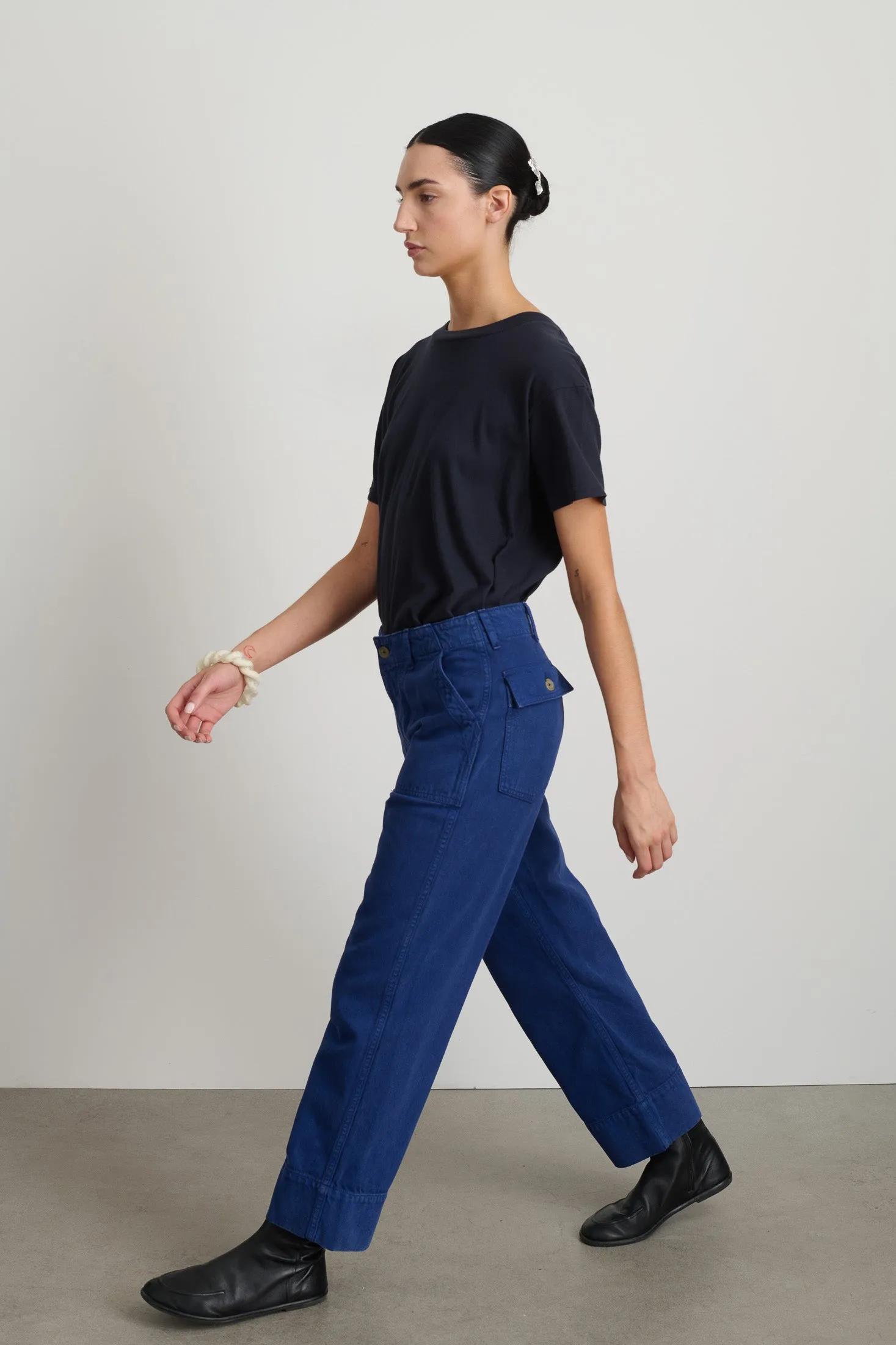 Roma Relaxed Pant French Blue sold by B Sides Jeans product image thumbnail 2
