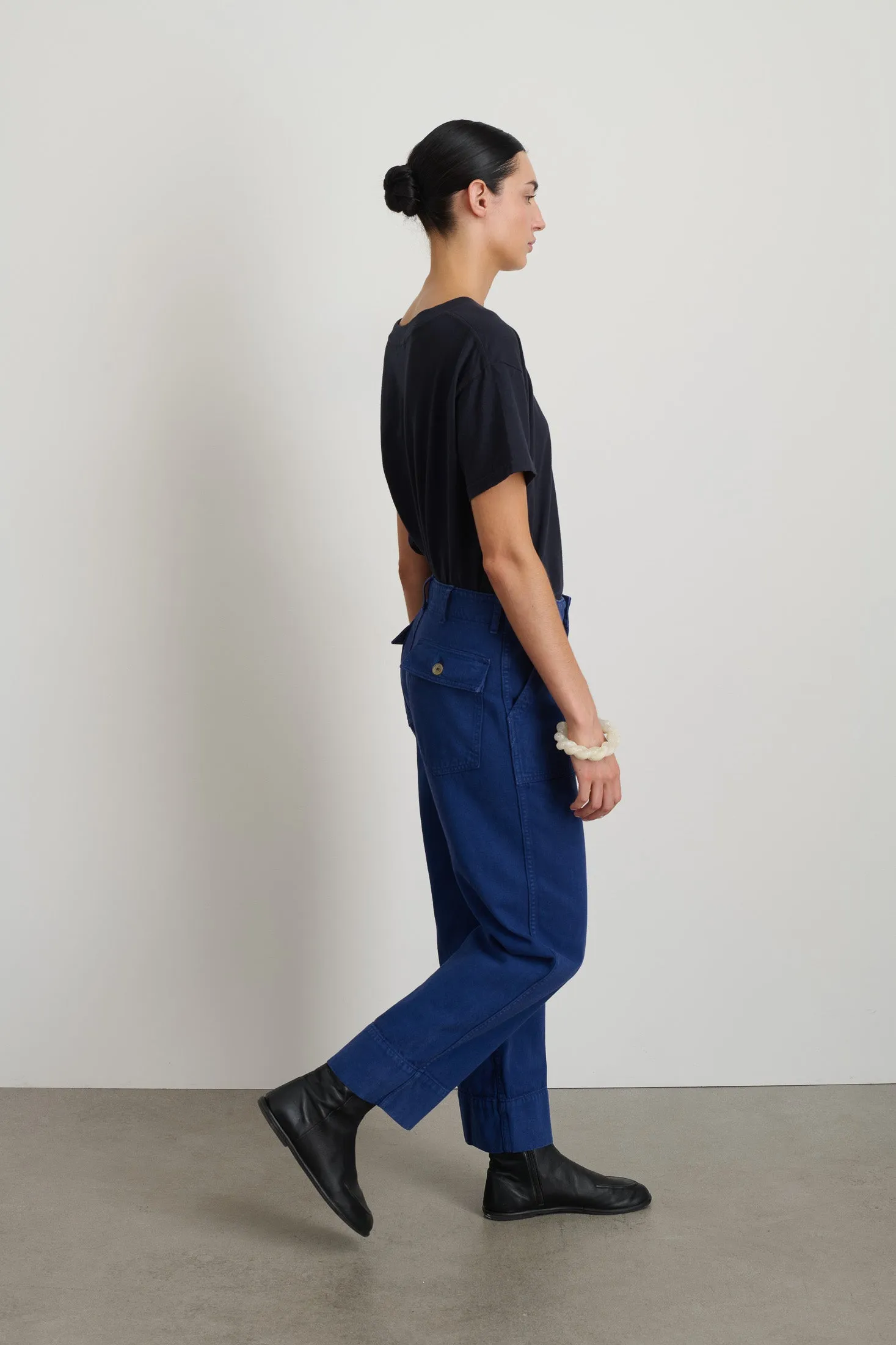 Roma Relaxed Pant French Blue sold by B Sides Jeans product image thumbnail 3