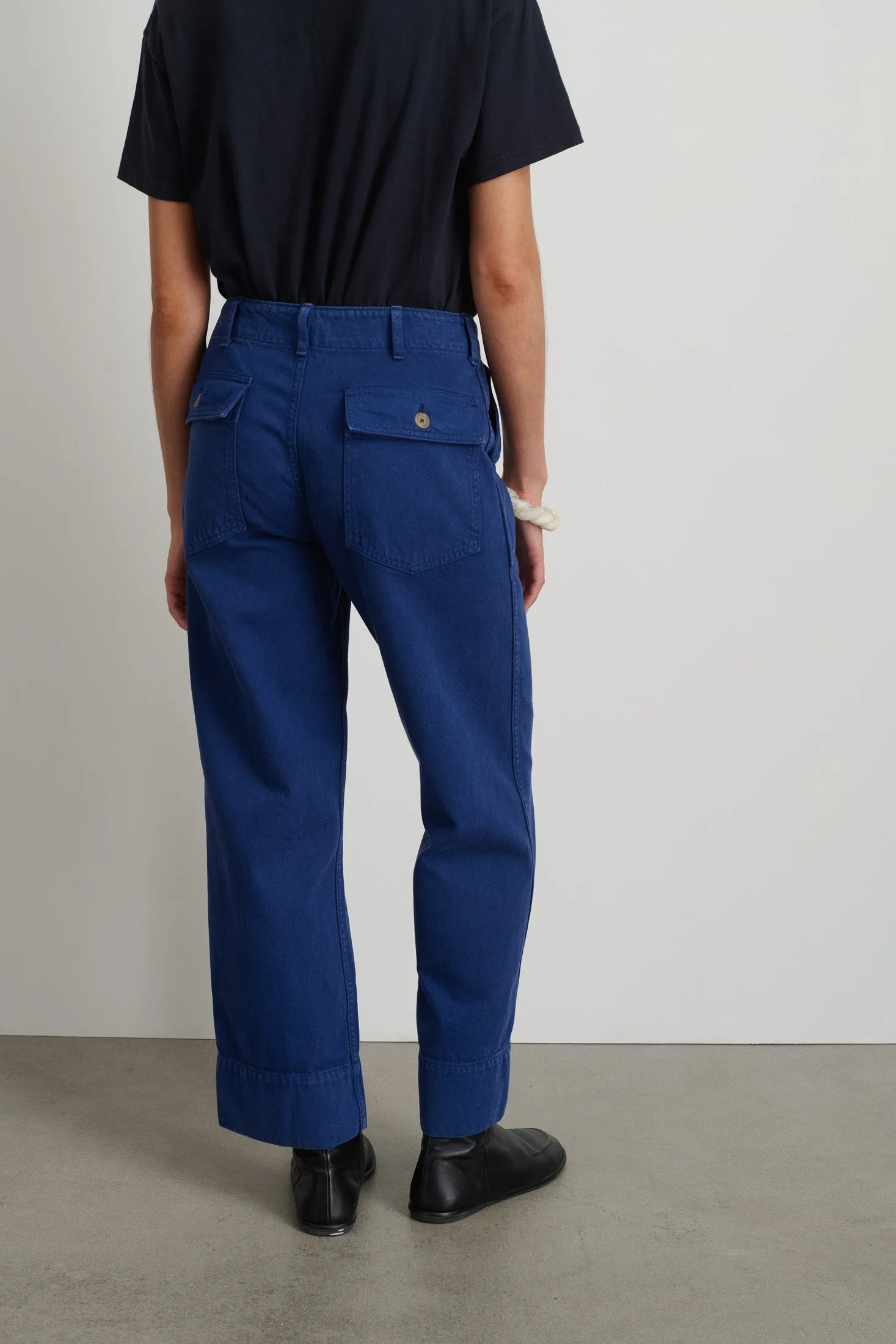 Roma Relaxed Pant French Blue sold by B Sides Jeans product image thumbnail 5