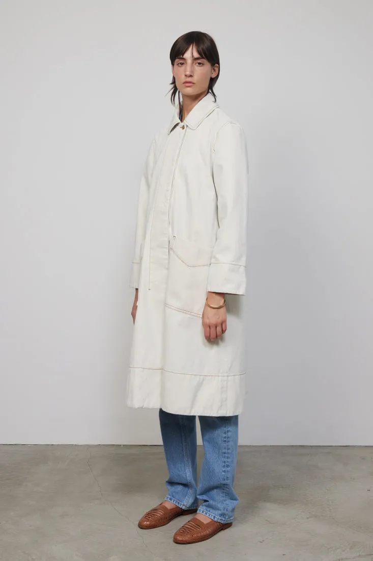 B Sides Trench Tile White sold by B Sides Jeans product image thumbnail 3