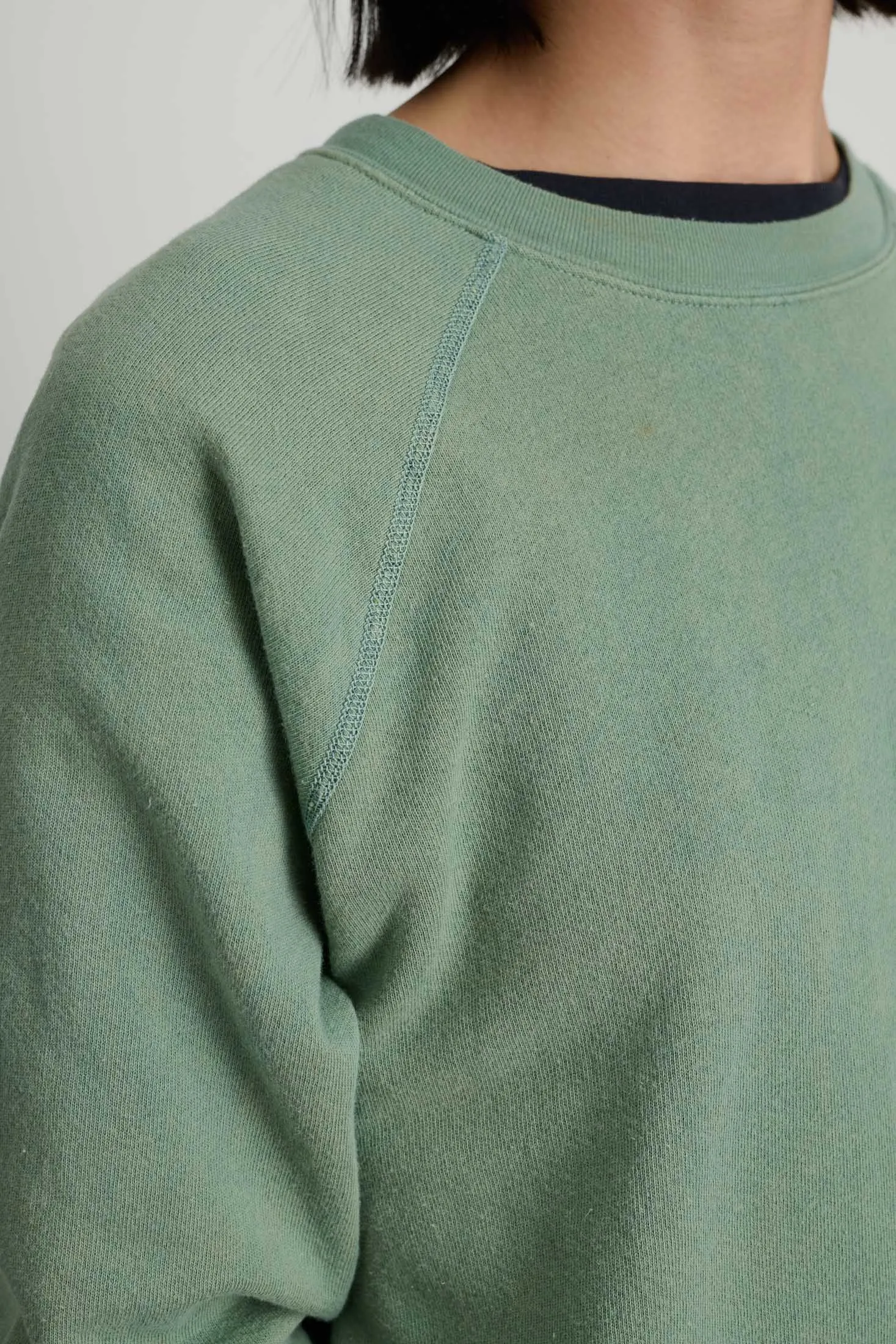 B Sides Sweatshirt Loden Botanical Overdye sold by B Sides Jeans product image thumbnail 5