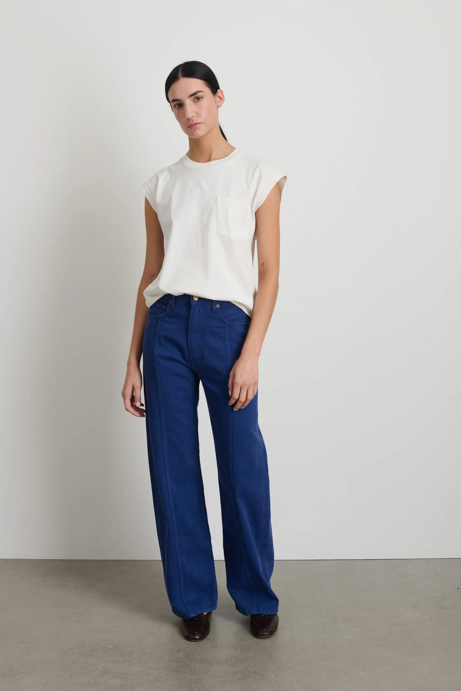 Quinn Jean French Blue sold by B Sides Jeans