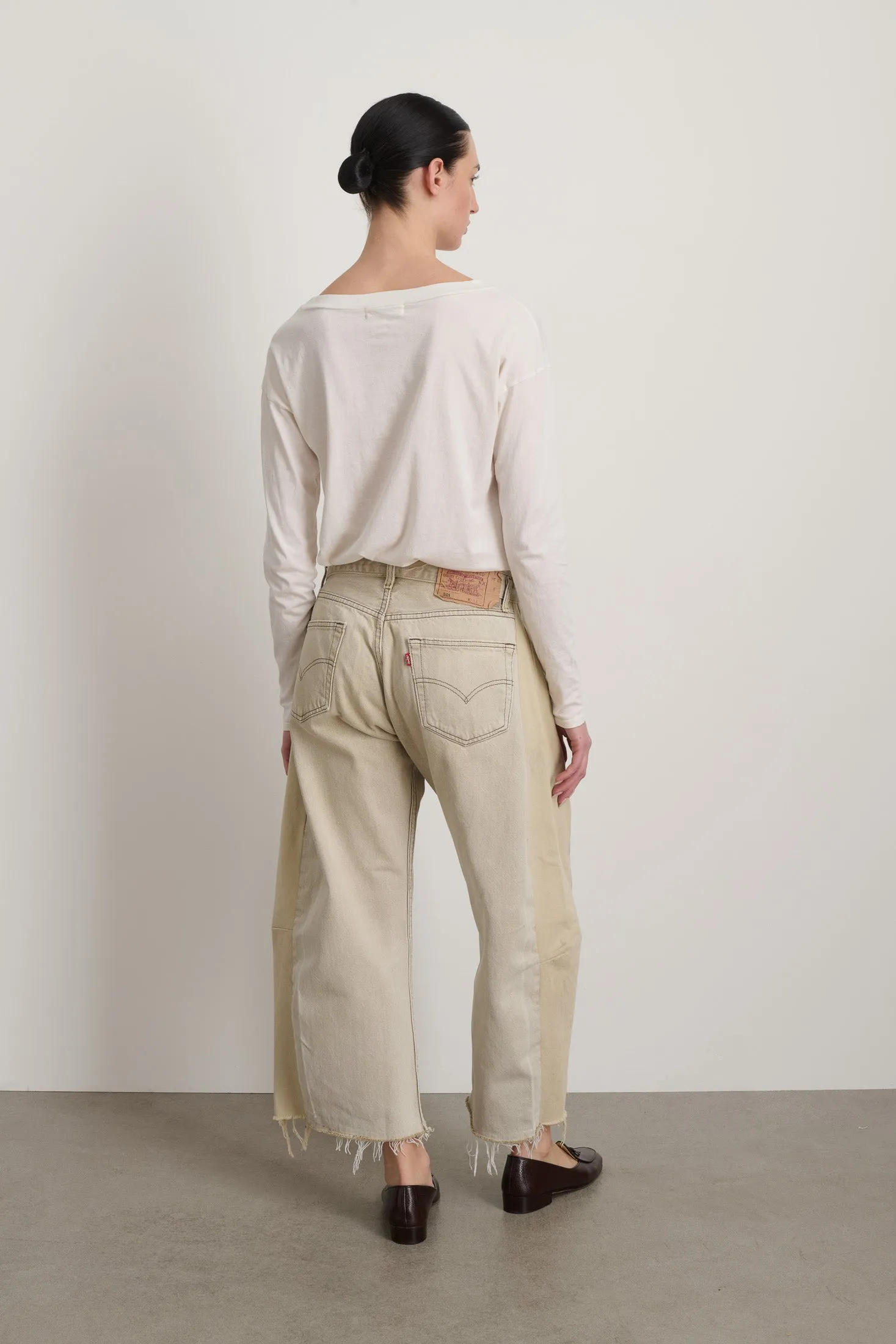 Vintage Lasso Jean Ecru sold by B Sides Jeans product image thumbnail 4