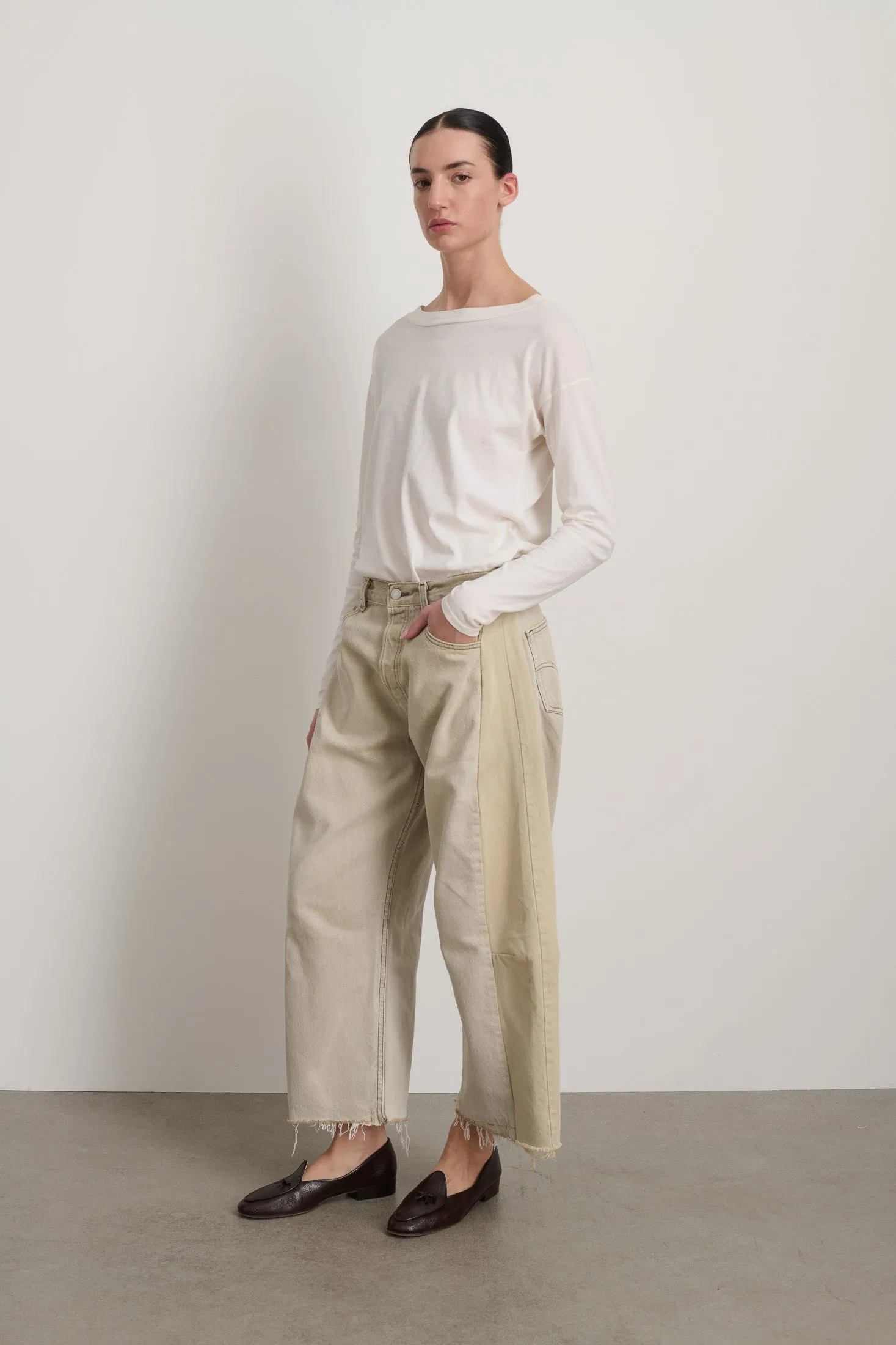 Vintage Lasso Jean Ecru sold by B Sides Jeans product image thumbnail 2