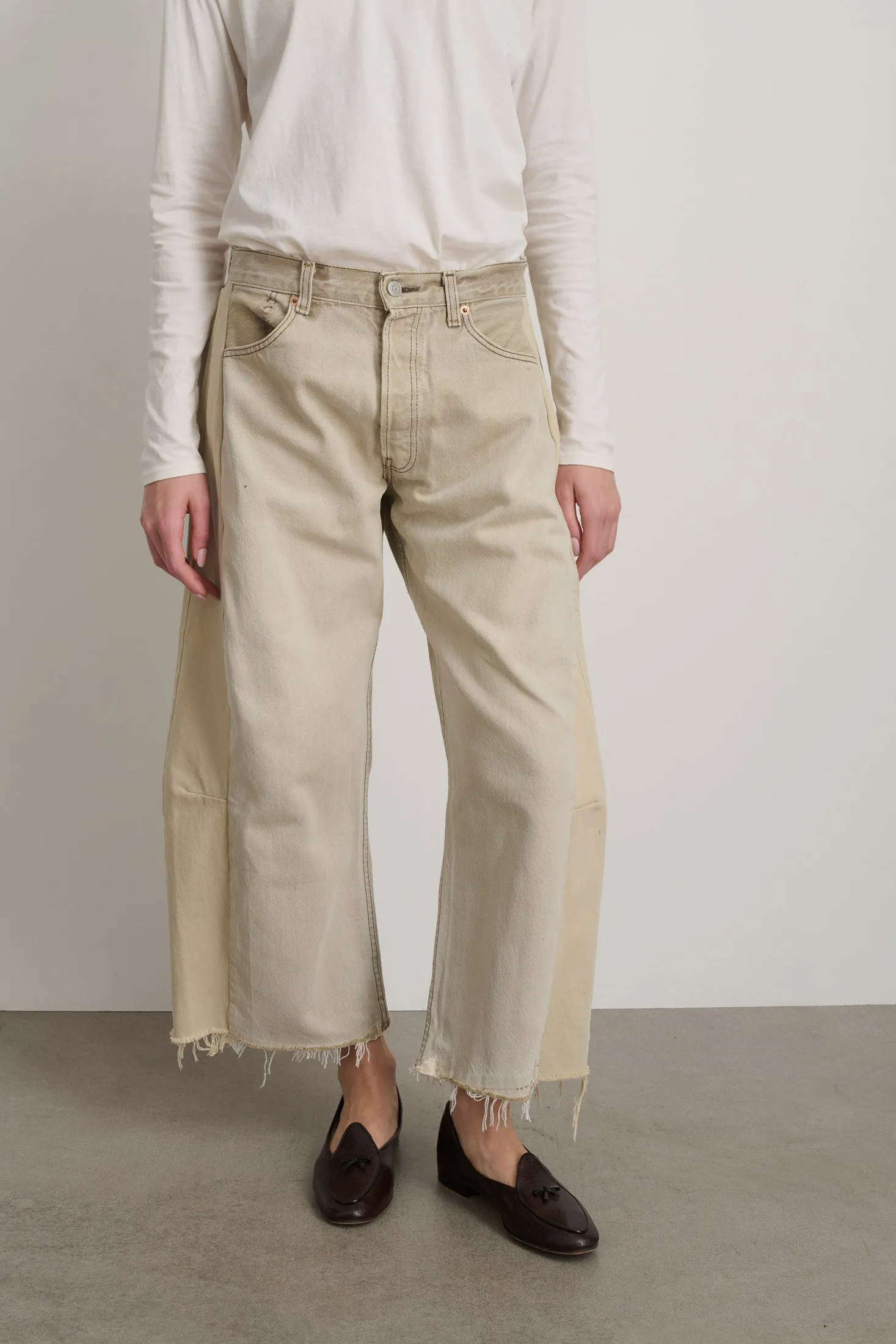 Vintage Lasso Jean Ecru sold by B Sides Jeans product image thumbnail 5