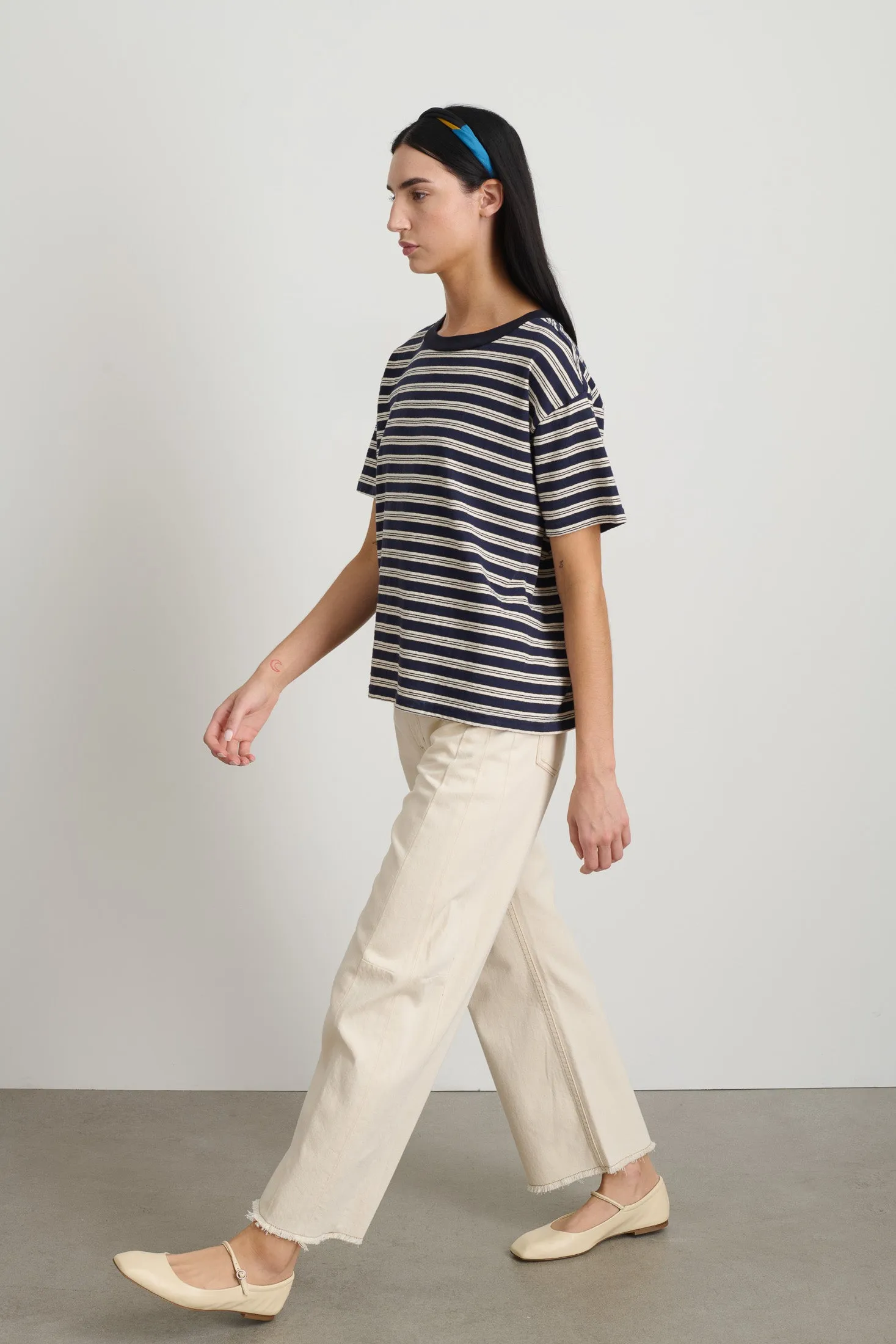 Atlas Tee Day Stripe sold by B Sides Jeans product image thumbnail 2