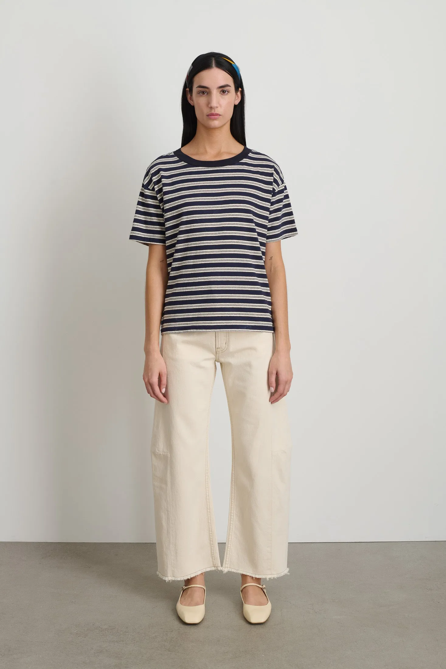 Atlas Tee Day Stripe sold by B Sides Jeans