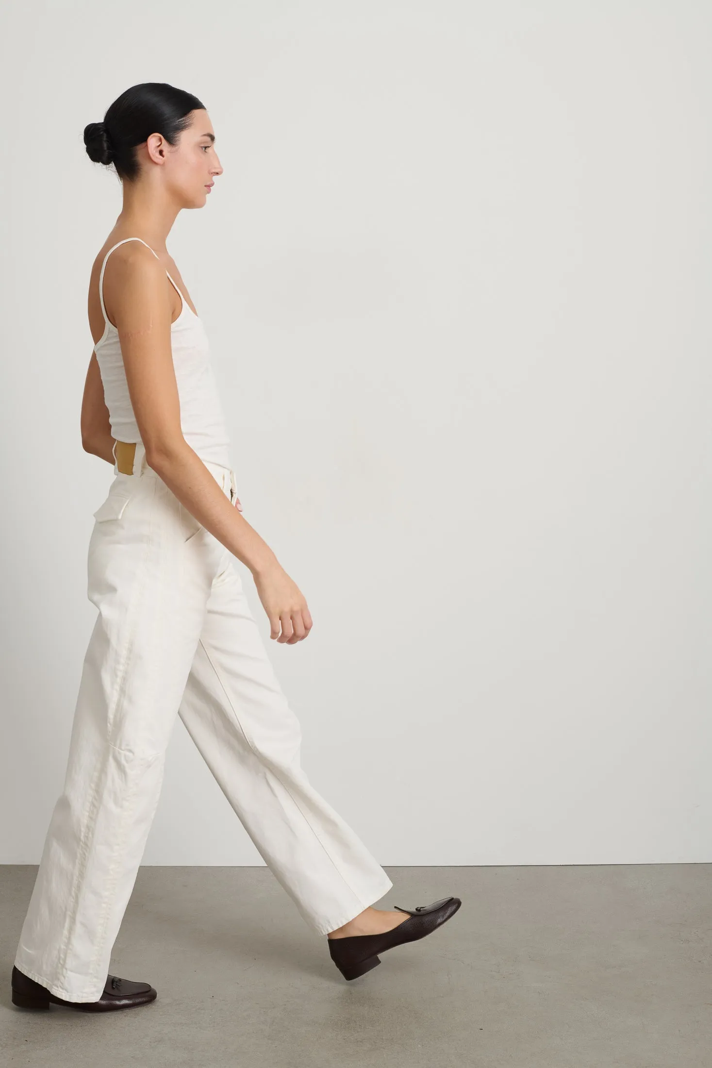 Lange Lasso Chino Chalk White sold by B Sides Jeans product image thumbnail 2