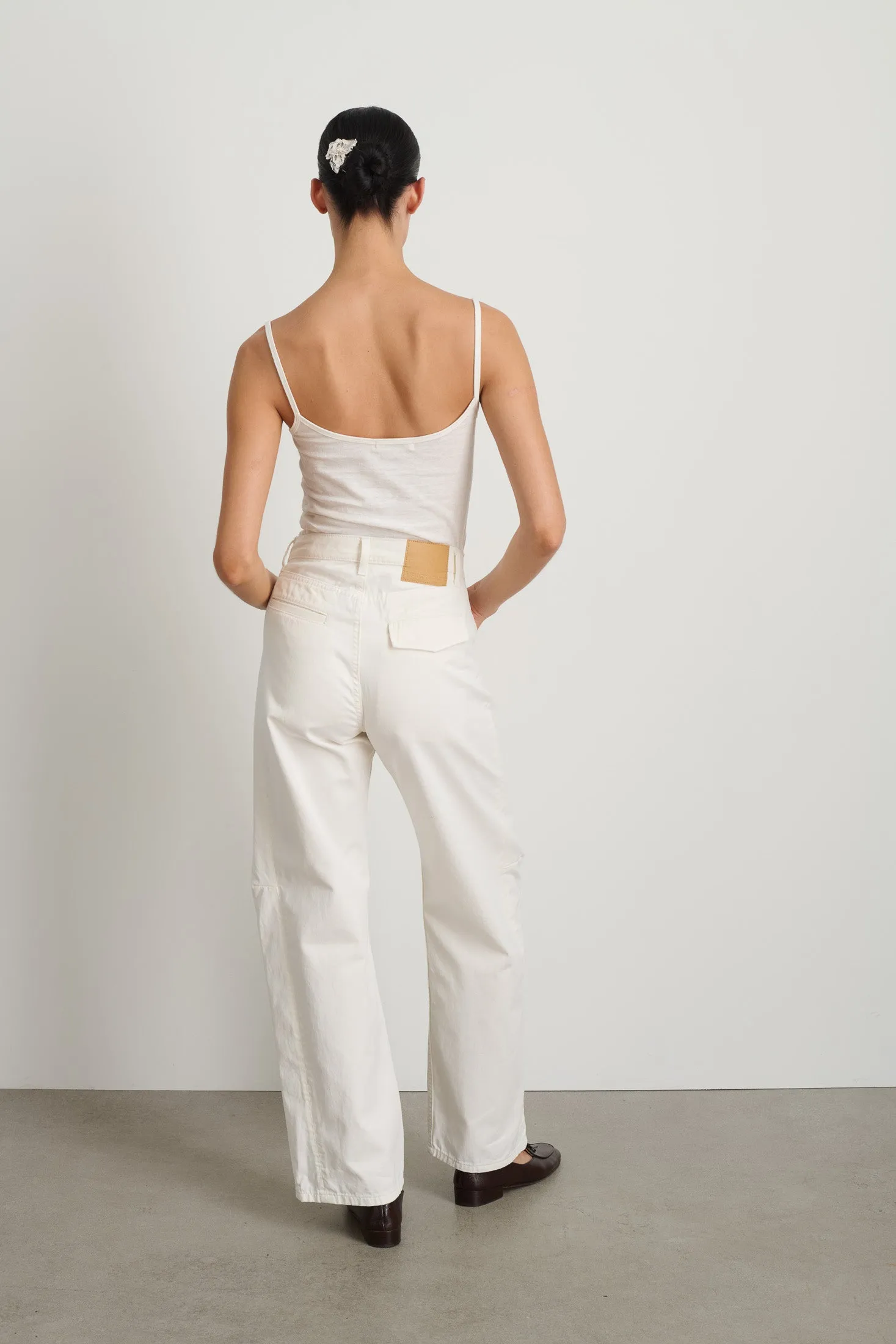 Lange Lasso Chino Chalk White sold by B Sides Jeans product image thumbnail 3