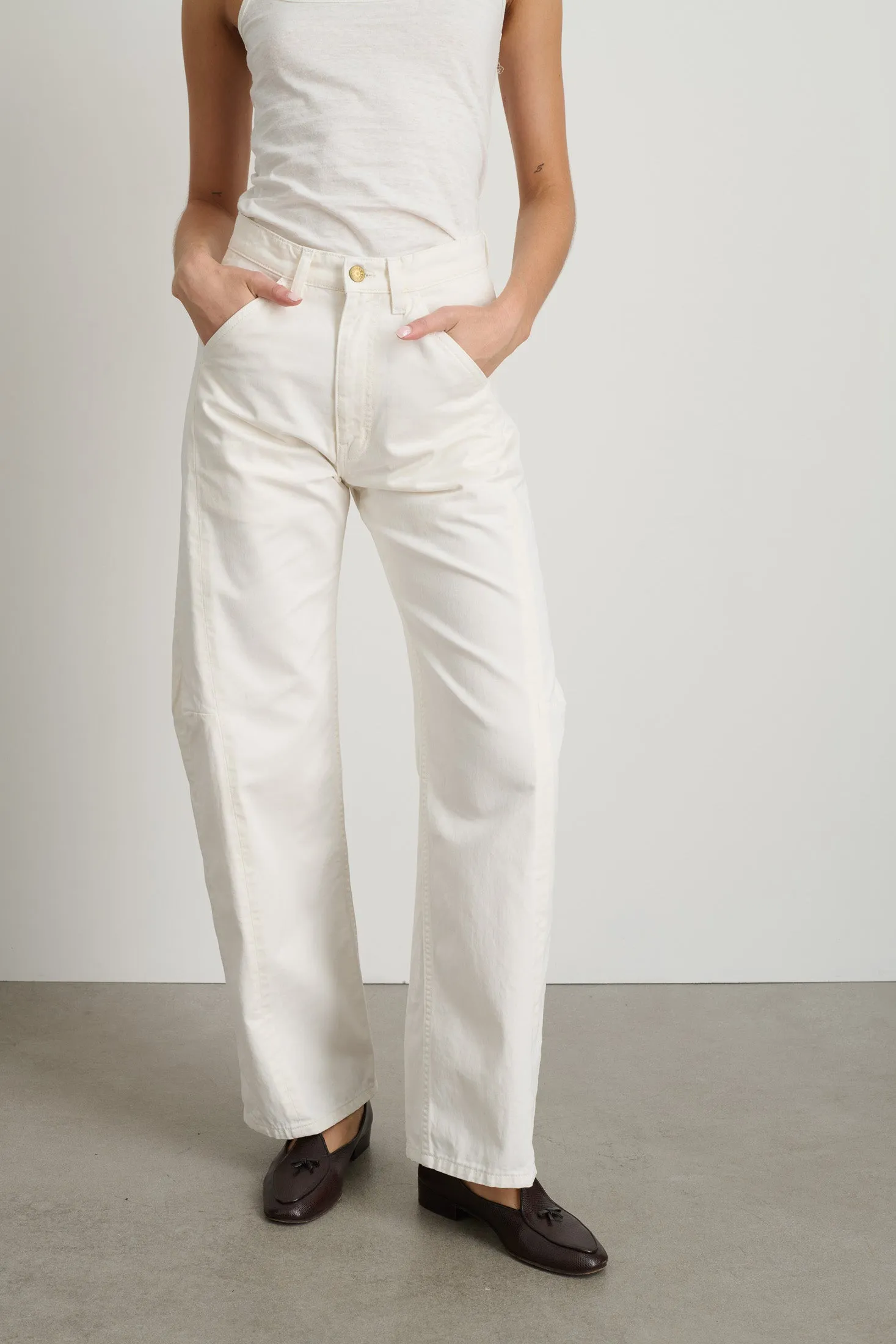Lange Lasso Chino Chalk White sold by B Sides Jeans product image thumbnail 4