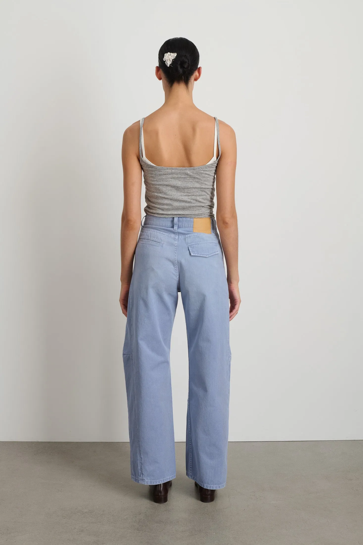 Lange Lasso Chino Pale Blue sold by B Sides Jeans product image thumbnail 3