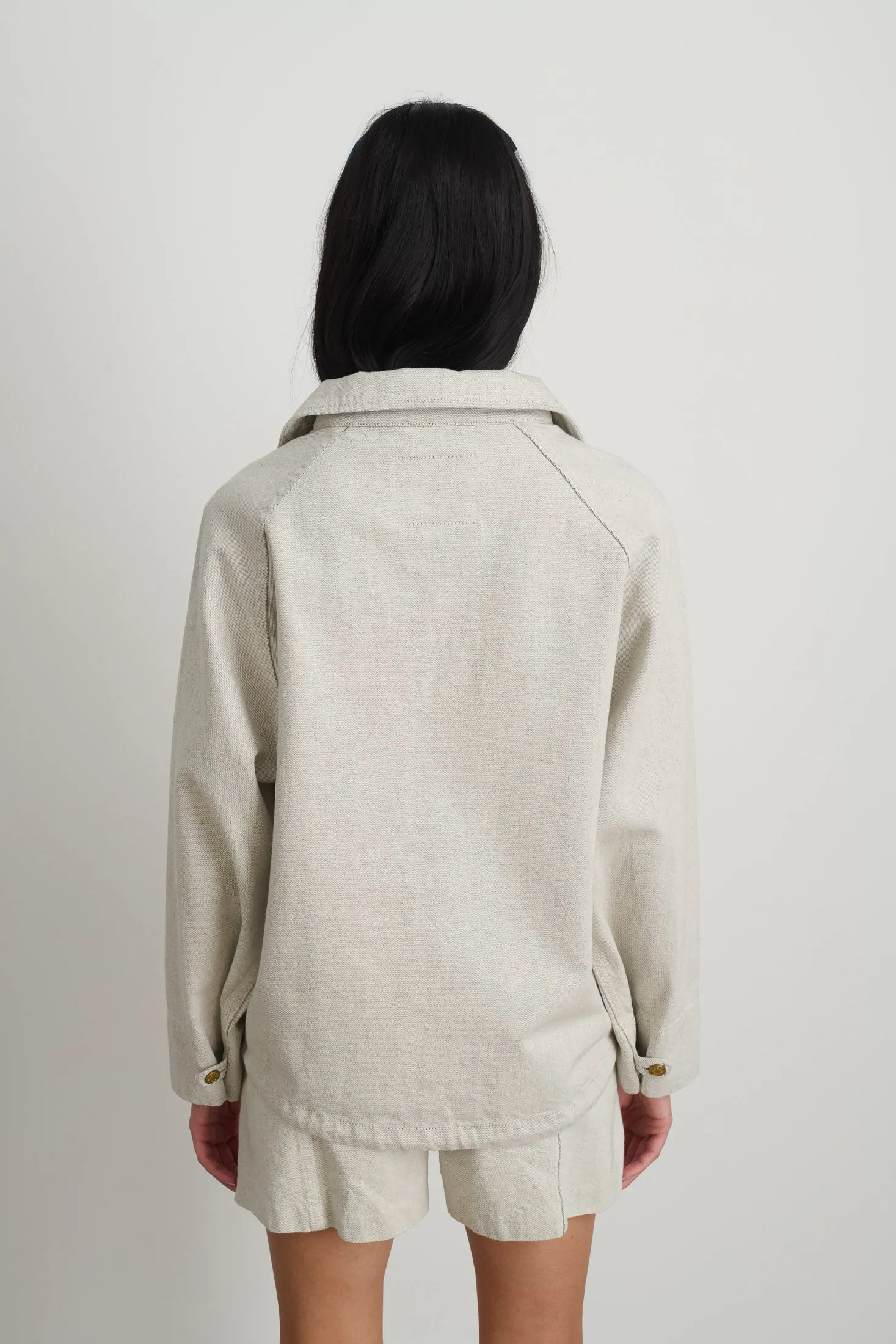 Davis Anorak Moon Rinse sold by B Sides Jeans product image thumbnail 5