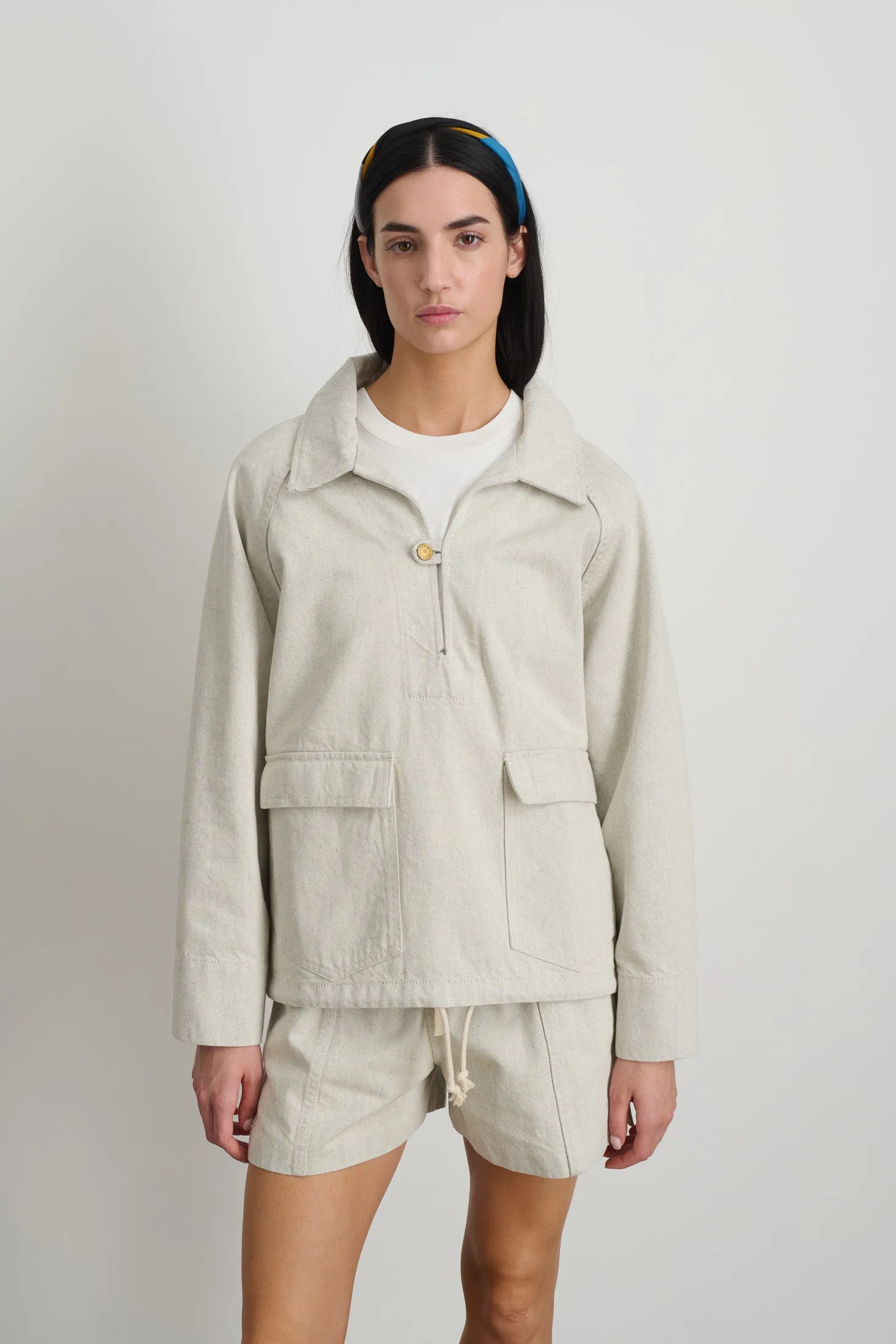 Davis Anorak Moon Rinse sold by B Sides Jeans product image thumbnail 4