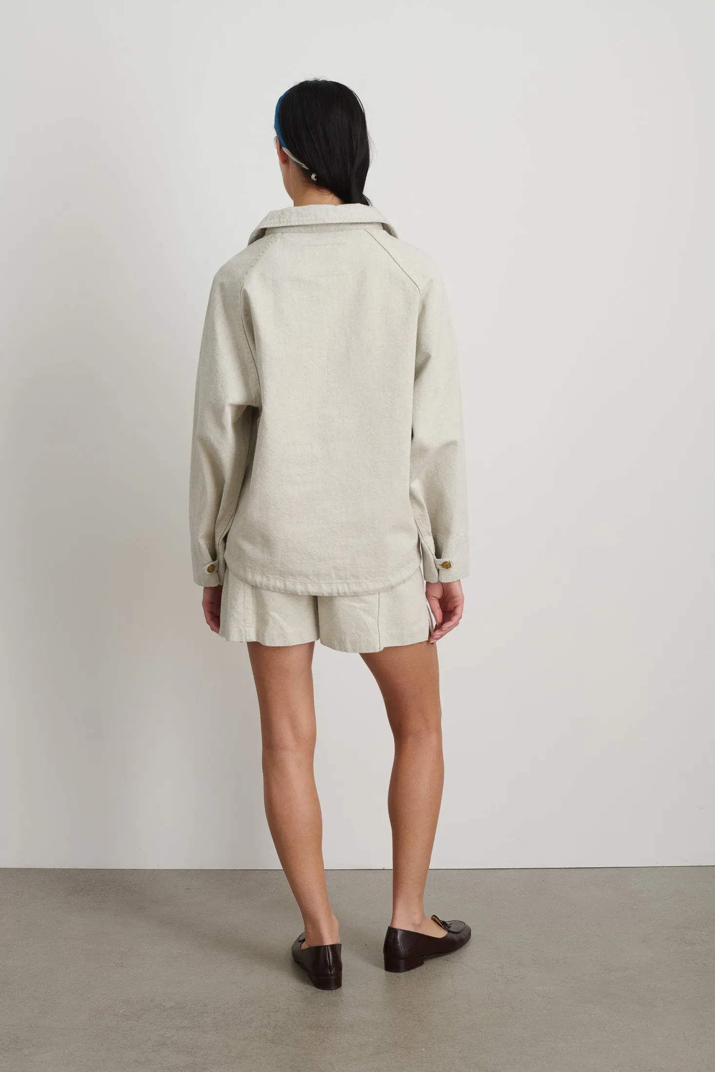 Davis Anorak Moon Rinse sold by B Sides Jeans product image thumbnail 3