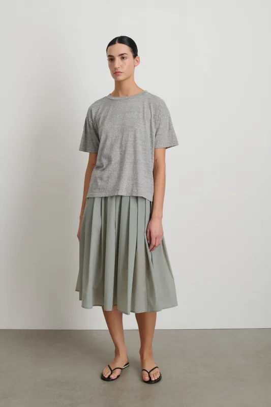 Atlas Tee Heather Grey sold by B Sides Jeans
