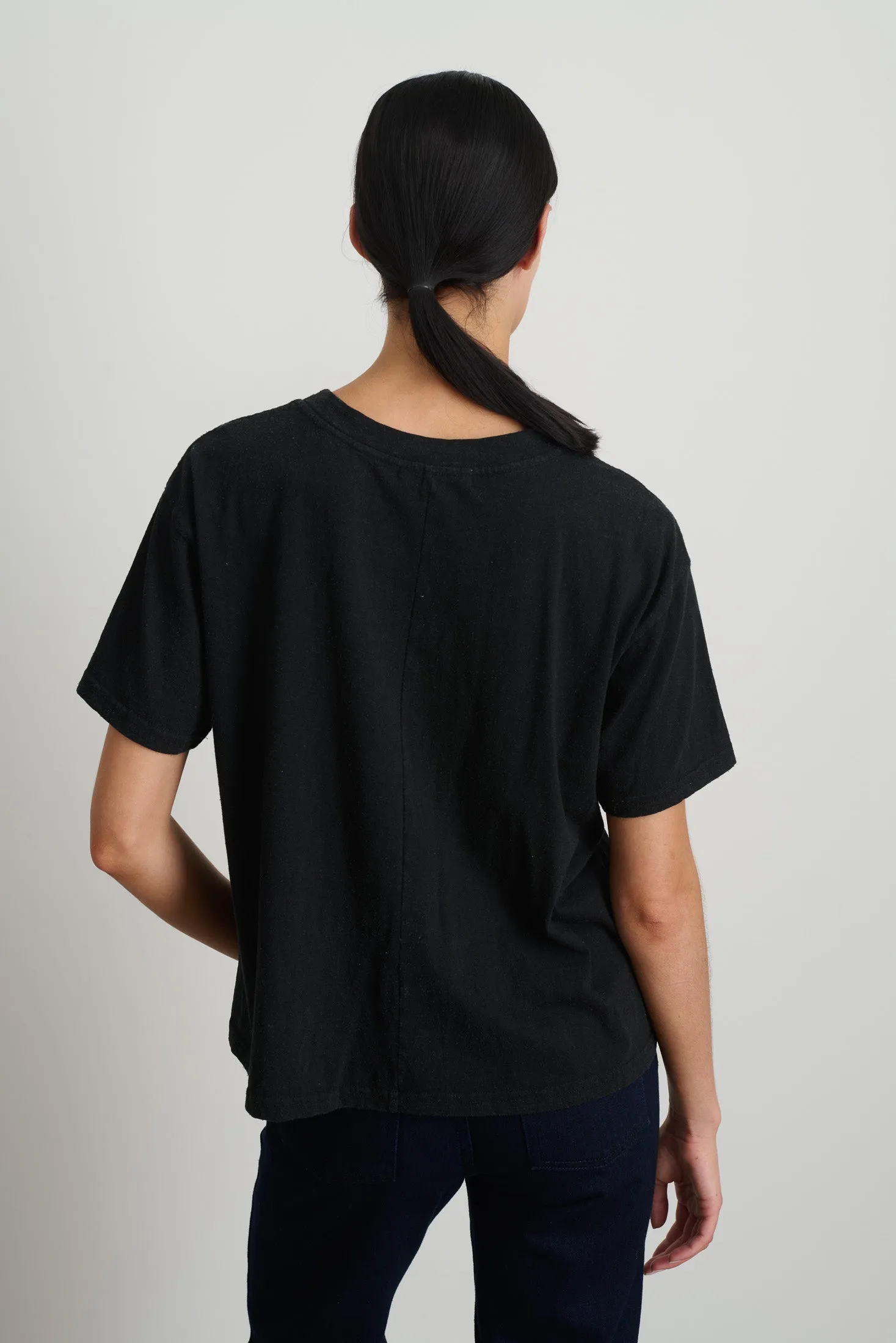 Atlas Tee Black sold by B Sides Jeans product image thumbnail 5