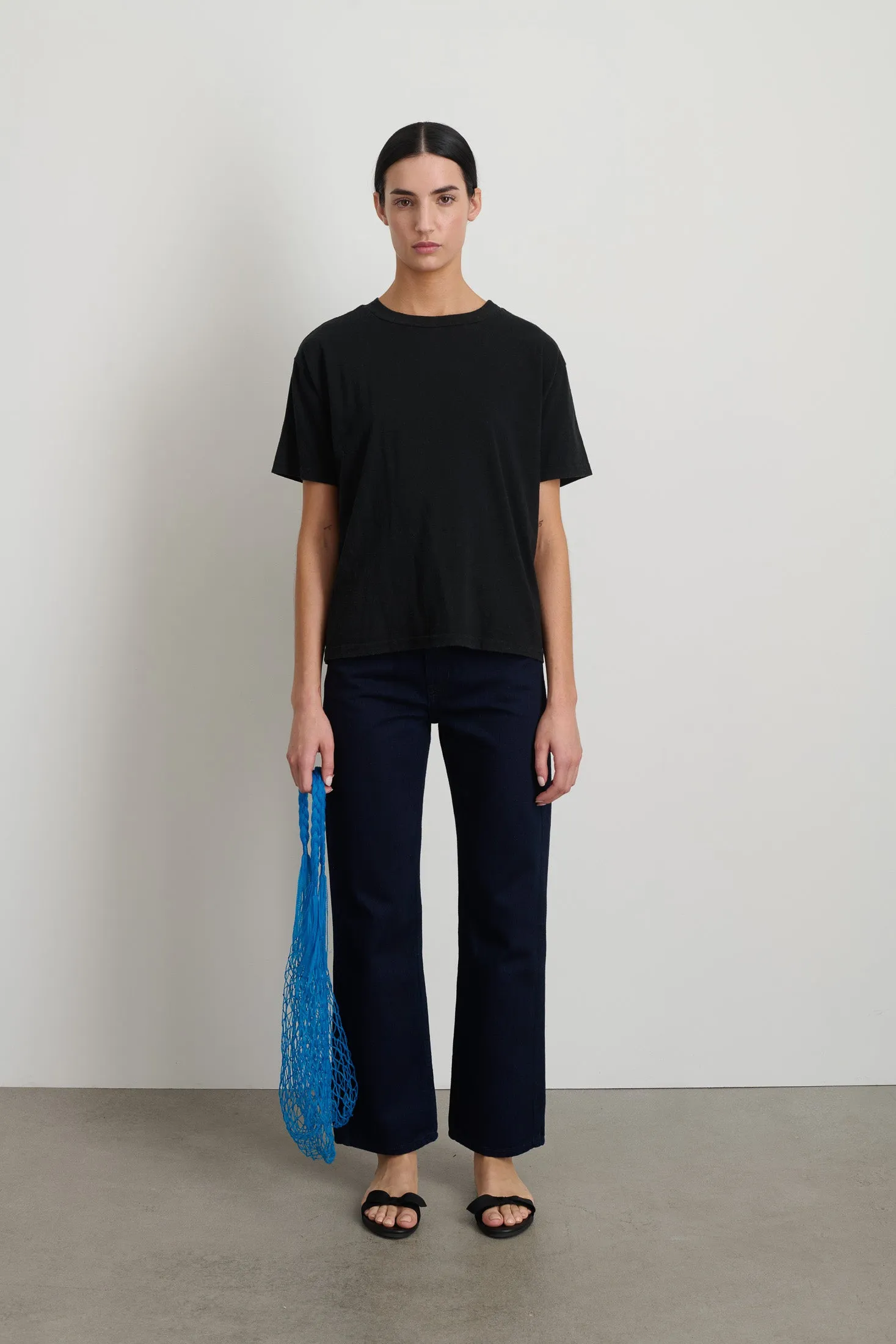 Atlas Tee Black sold by B Sides Jeans
