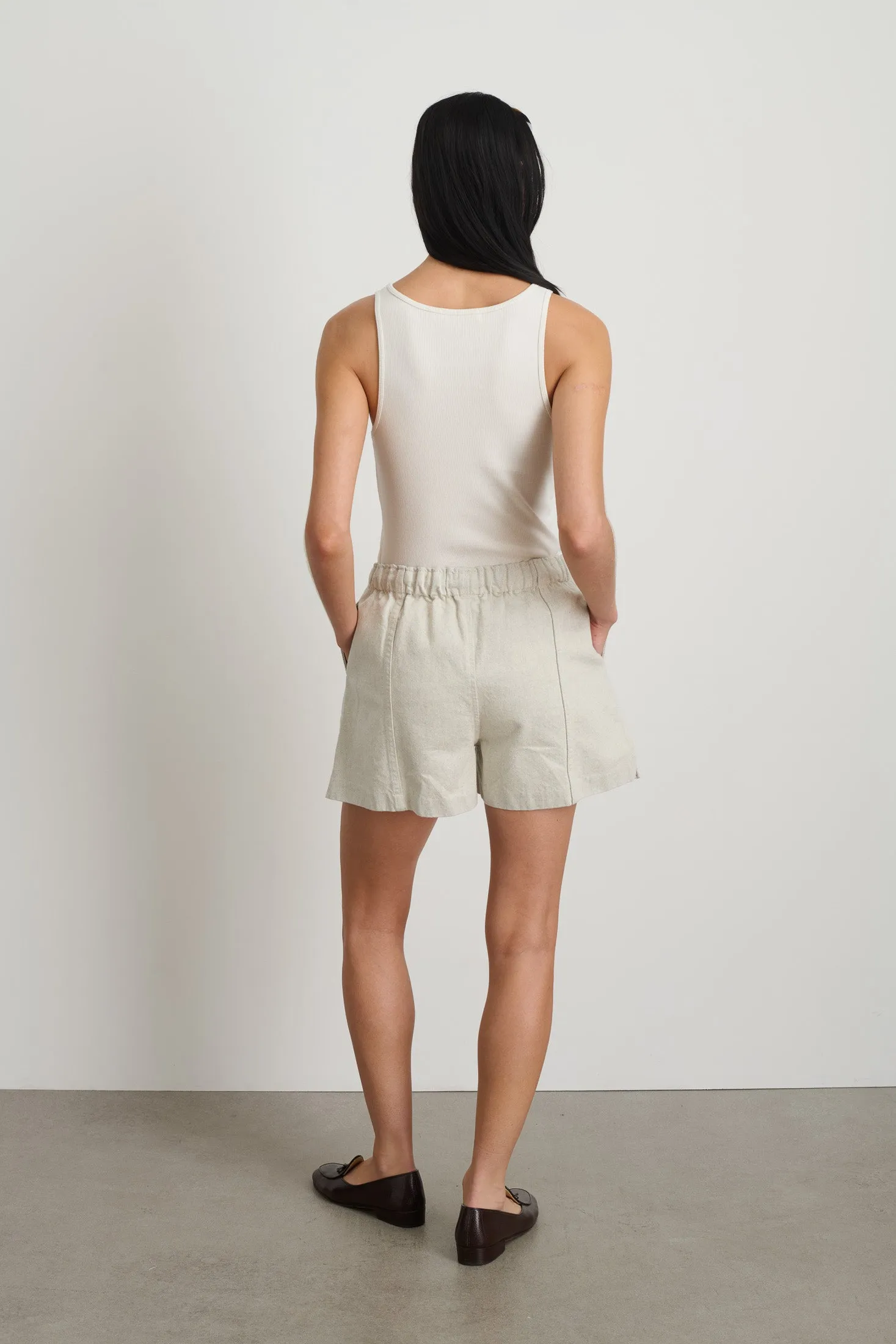 Meyer Cinch Short Moon Rinse sold by B Sides Jeans product image thumbnail 4