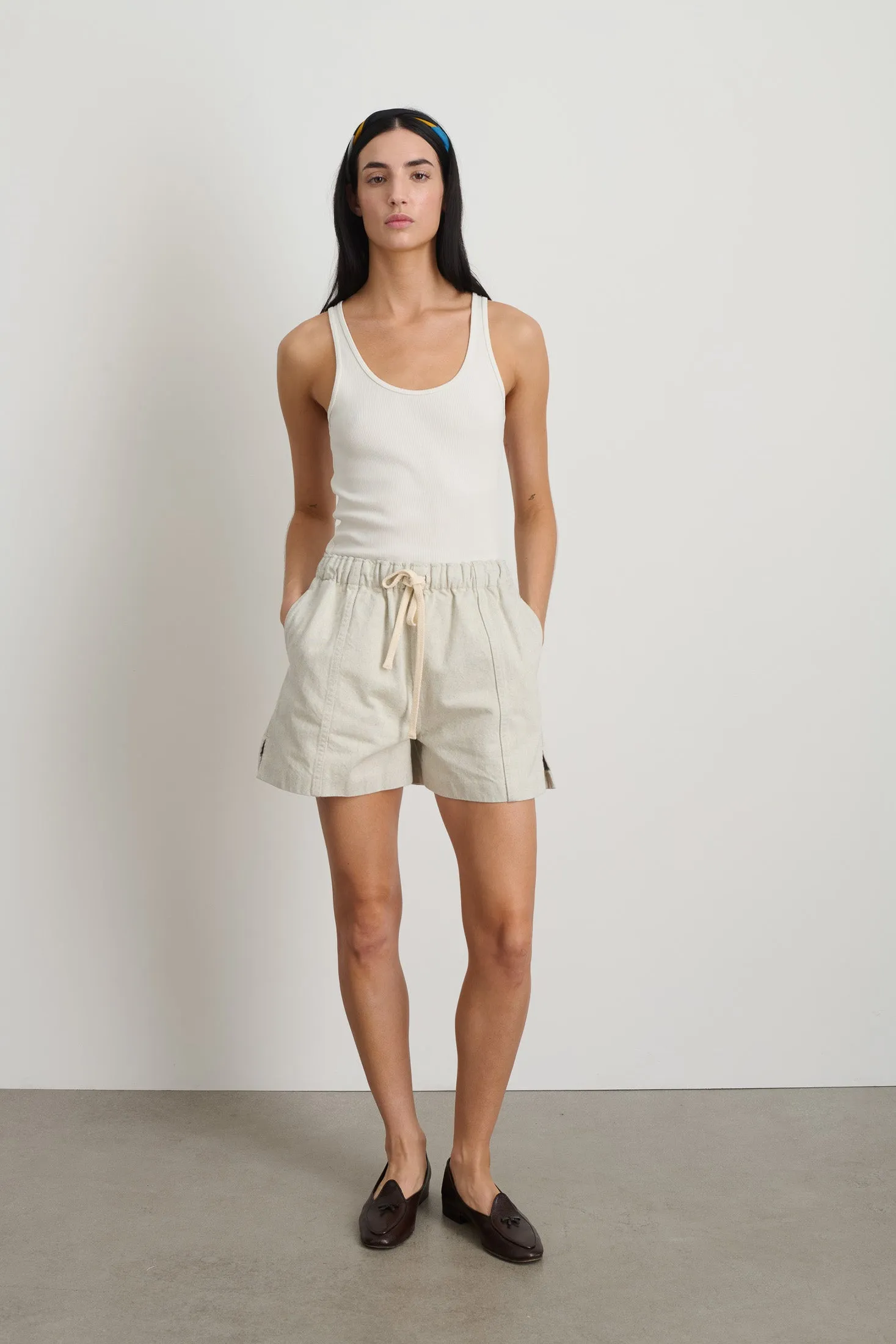 Meyer Cinch Short Moon Rinse sold by B Sides Jeans product image thumbnail 3