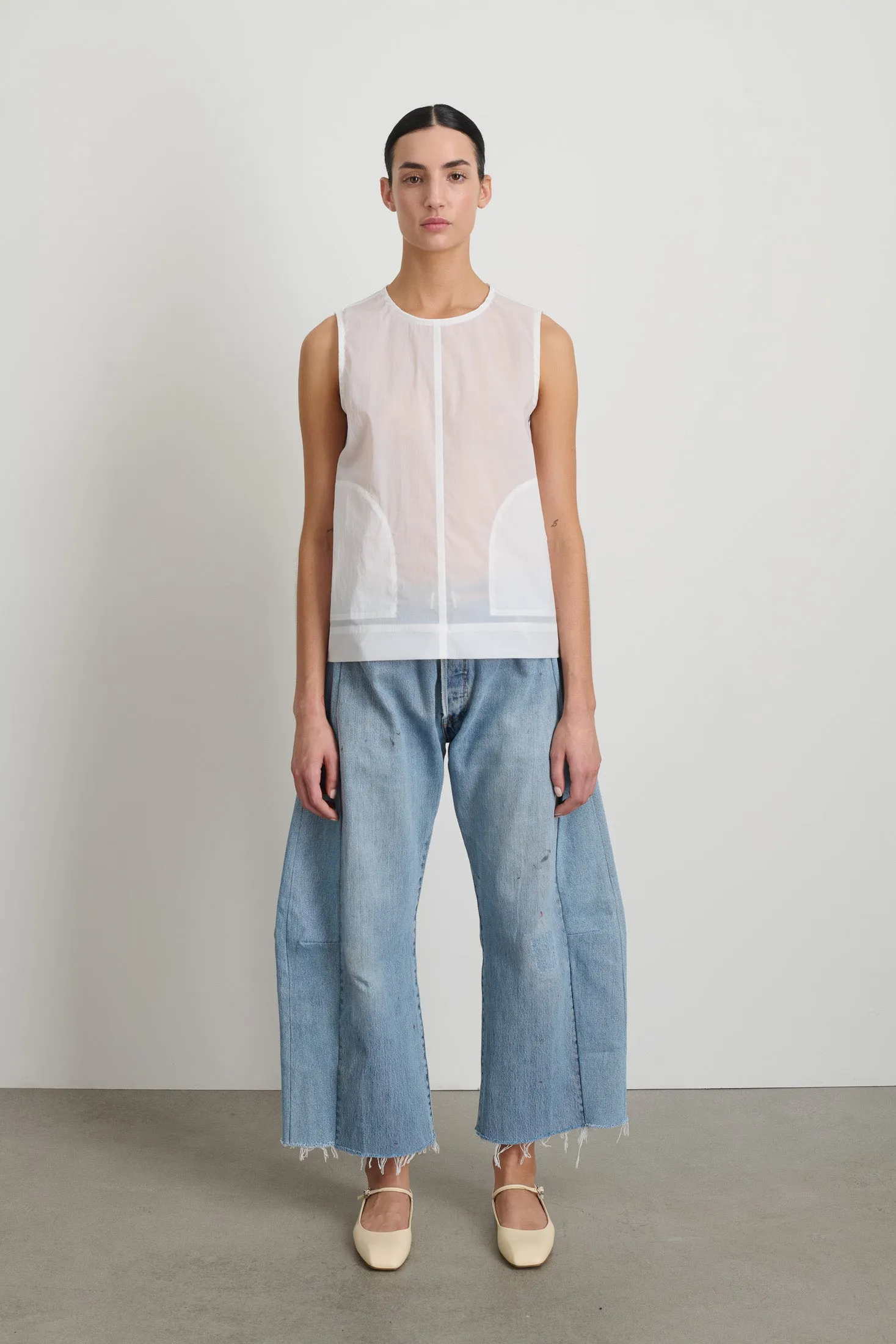 Fiona Shell Tile White sold by B Sides Jeans