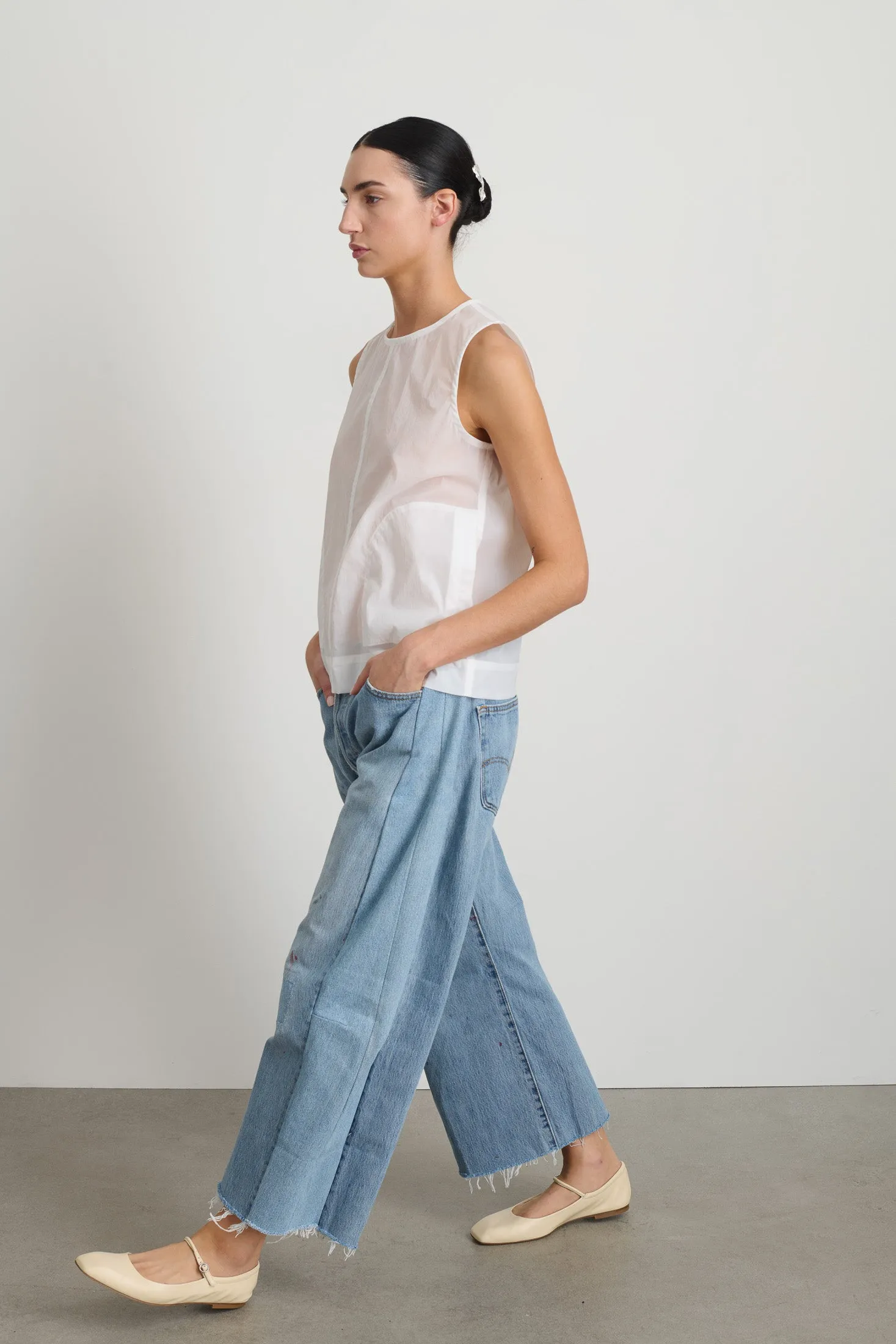 Fiona Shell Tile White sold by B Sides Jeans product image thumbnail 3