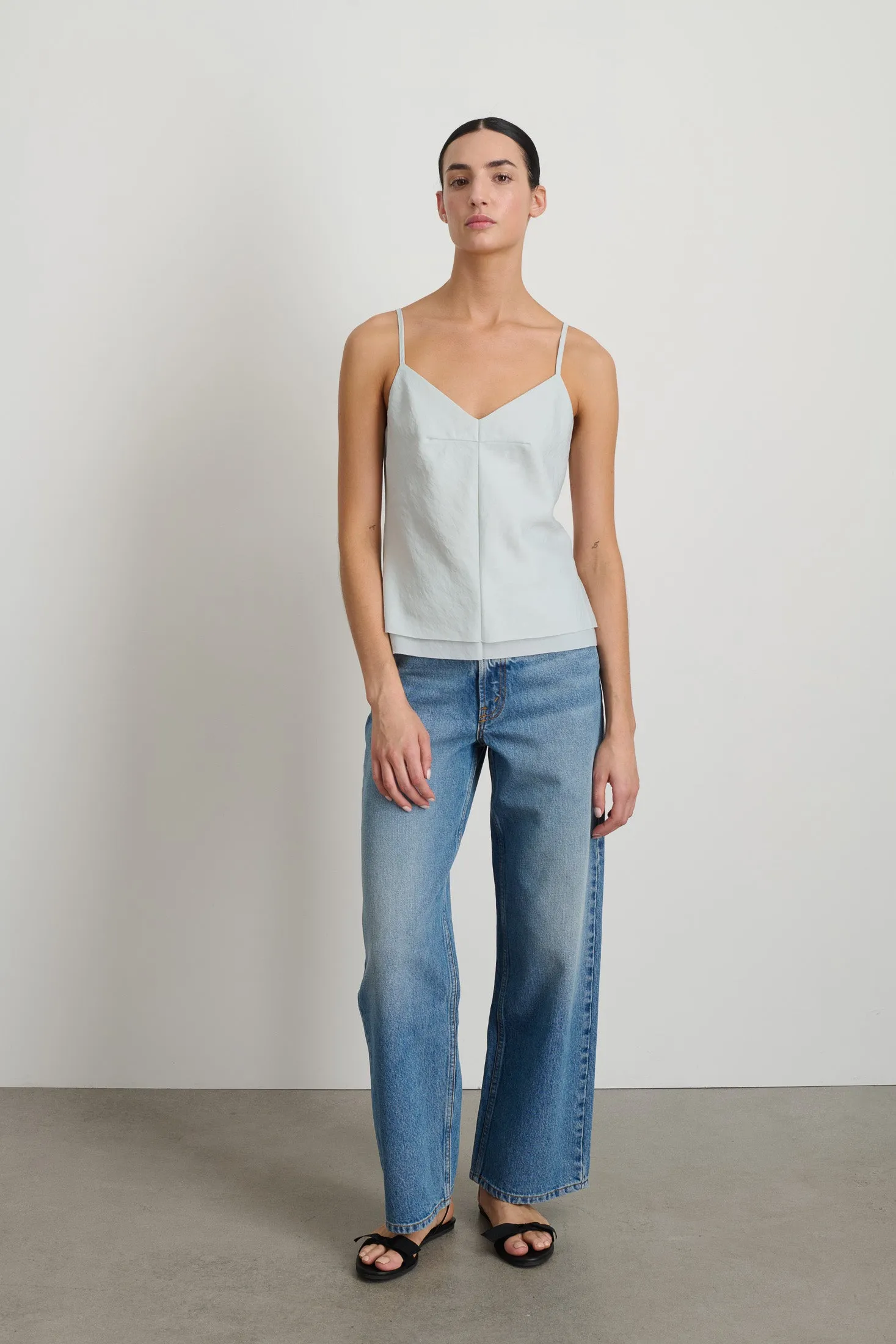 Hutton Cami Lt. Blue sold by B Sides Jeans