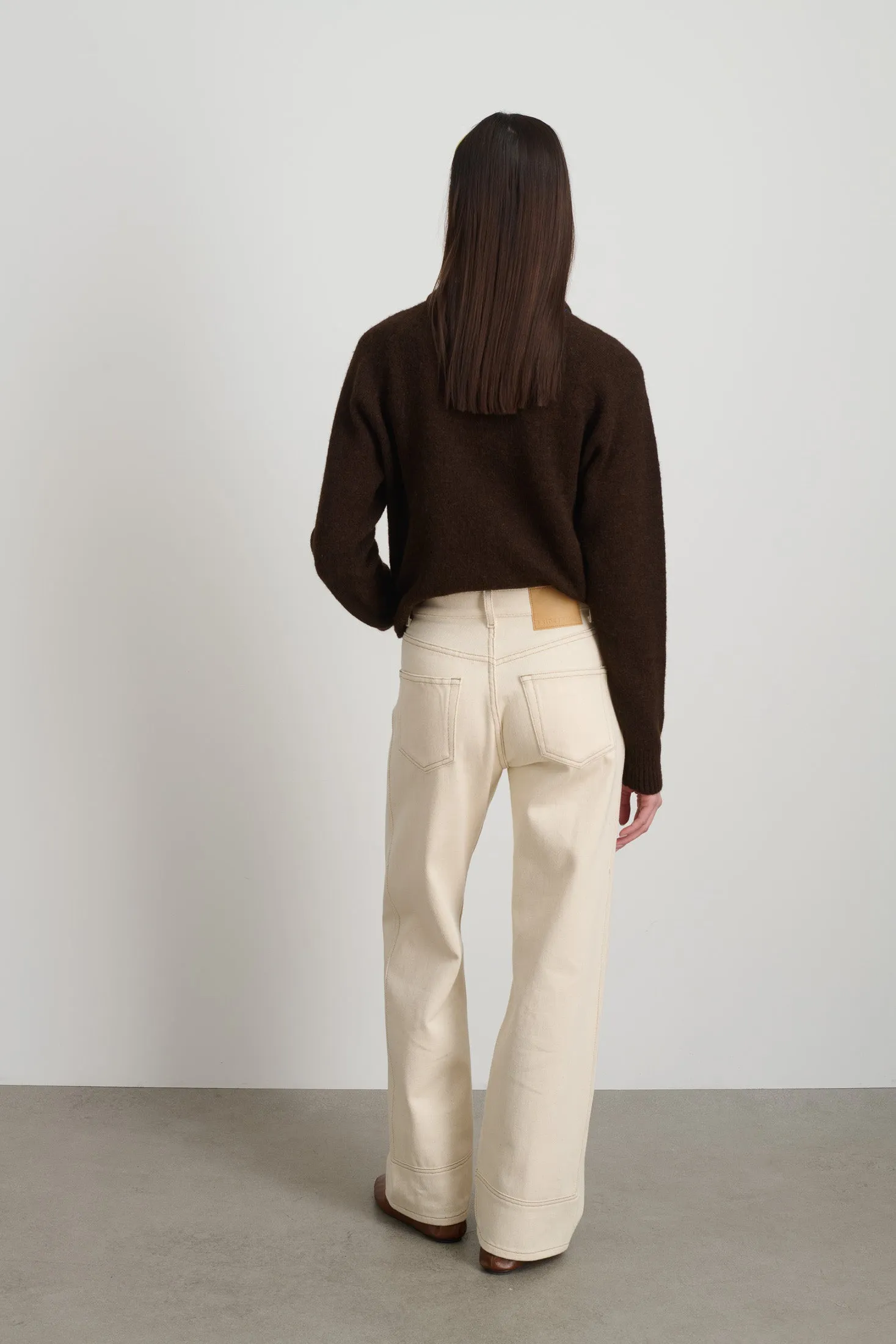 Charlot Jean Alabaster sold by B Sides Jeans product image thumbnail 3