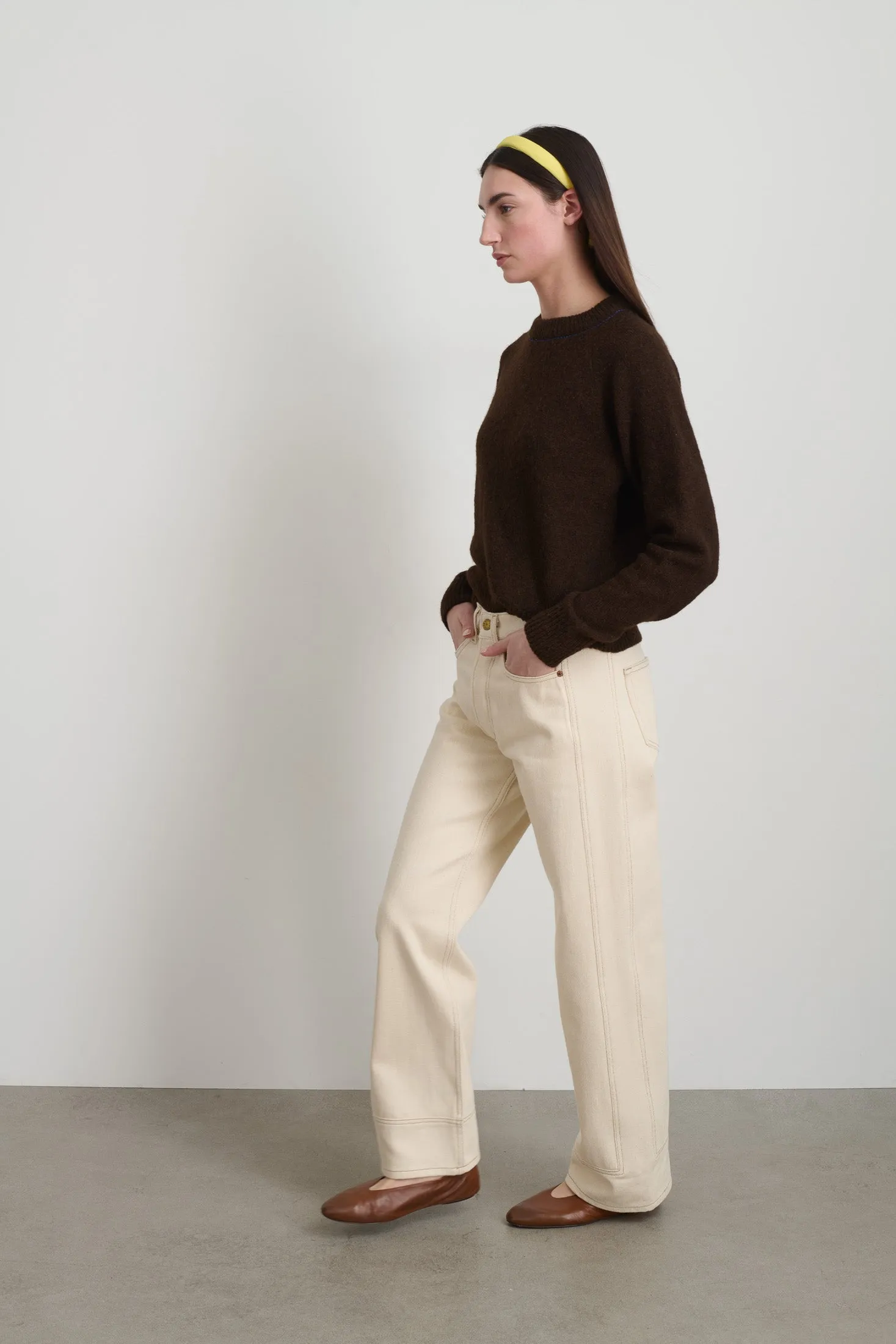 Charlot Jean Alabaster sold by B Sides Jeans product image thumbnail 2