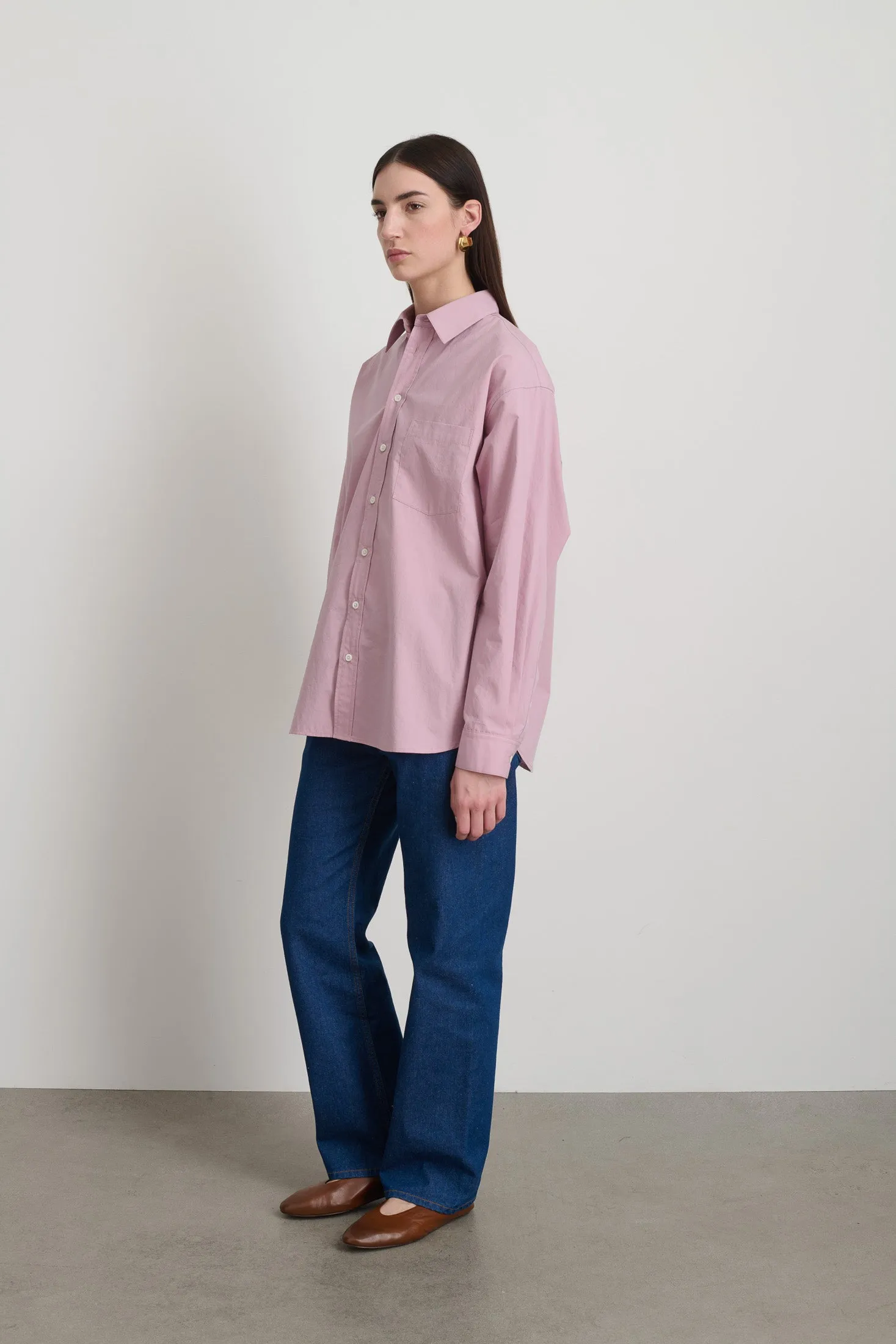 Nolan Shirt Lilac sold by B Sides Jeans product image thumbnail 2