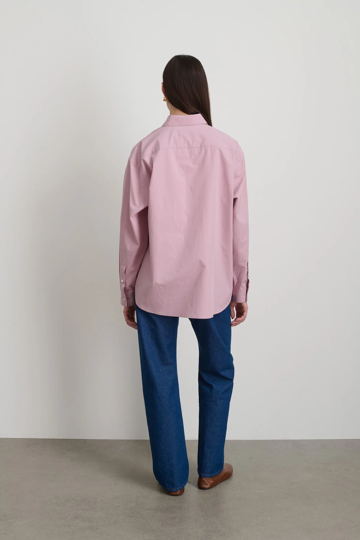 Nolan Shirt Lilac sold by B Sides Jeans product image thumbnail 3