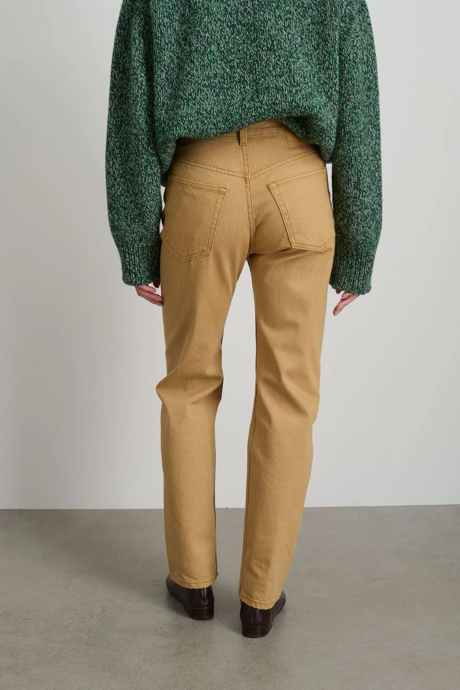 Tilda Jean Khaki Rope Twill sold by B Sides Jeans product image thumbnail 5