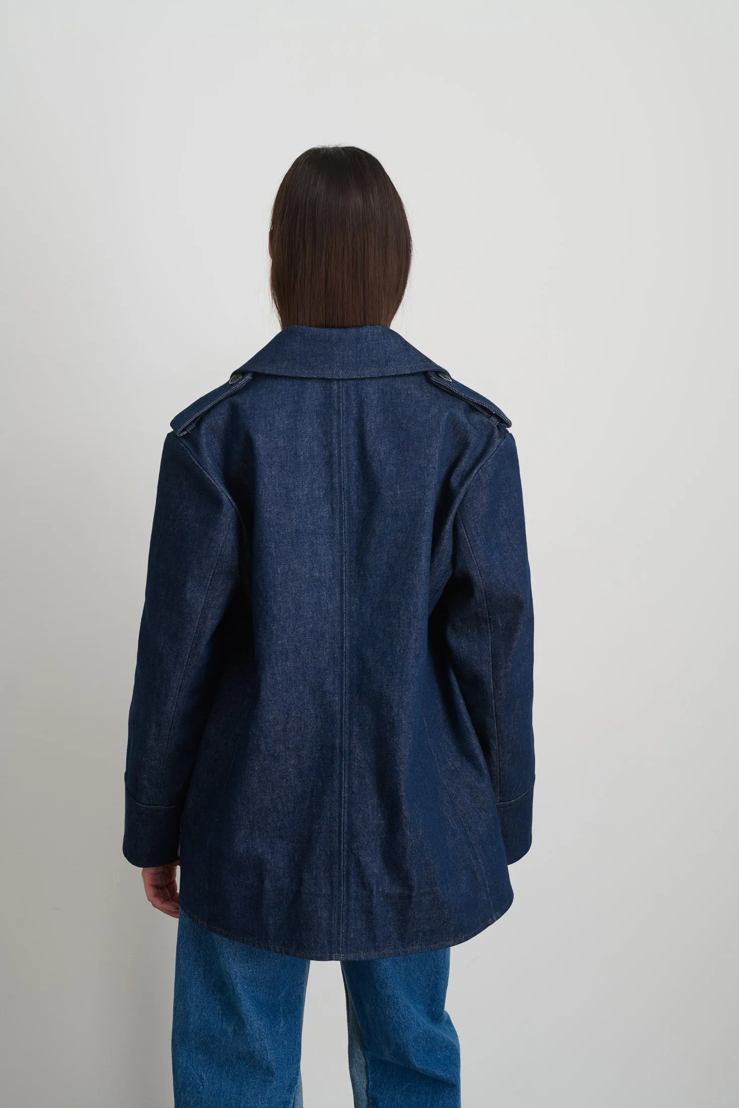 Tonne Denim Jacket Indigo Rinse sold by B Sides Jeans product image thumbnail 5