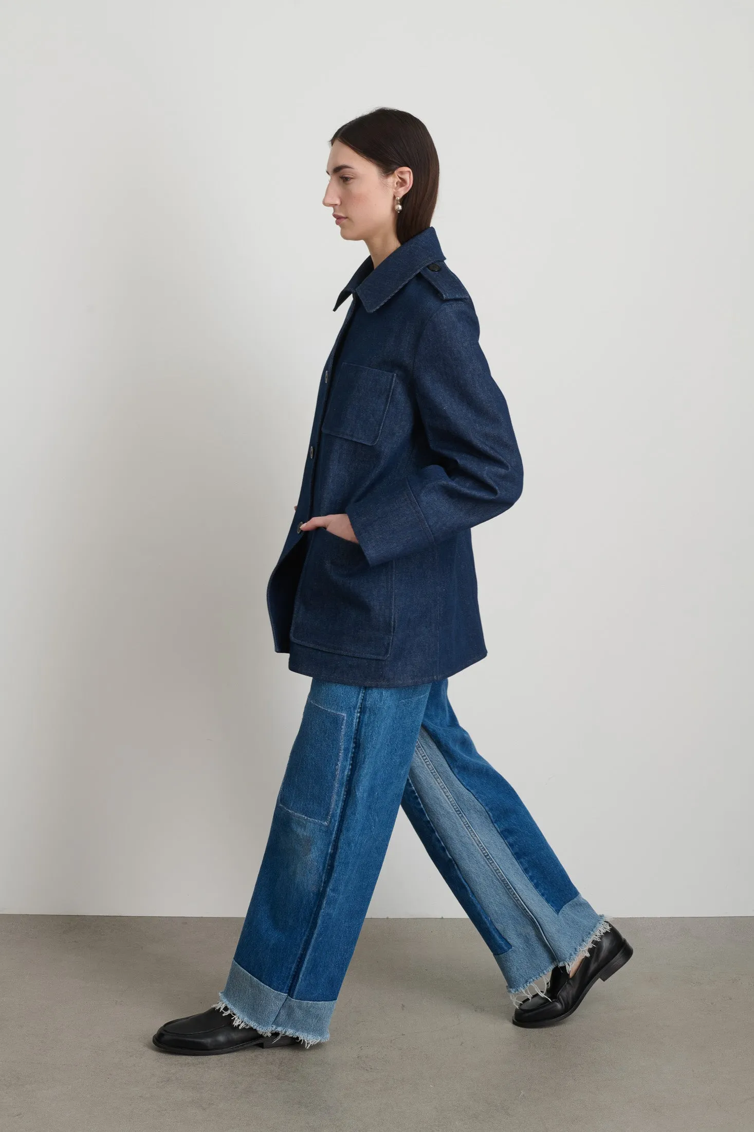 Tonne Denim Jacket Indigo Rinse sold by B Sides Jeans product image thumbnail 3