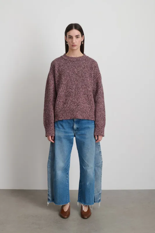 Lambswool Crew Etowah Twist made by B Sides Jeans