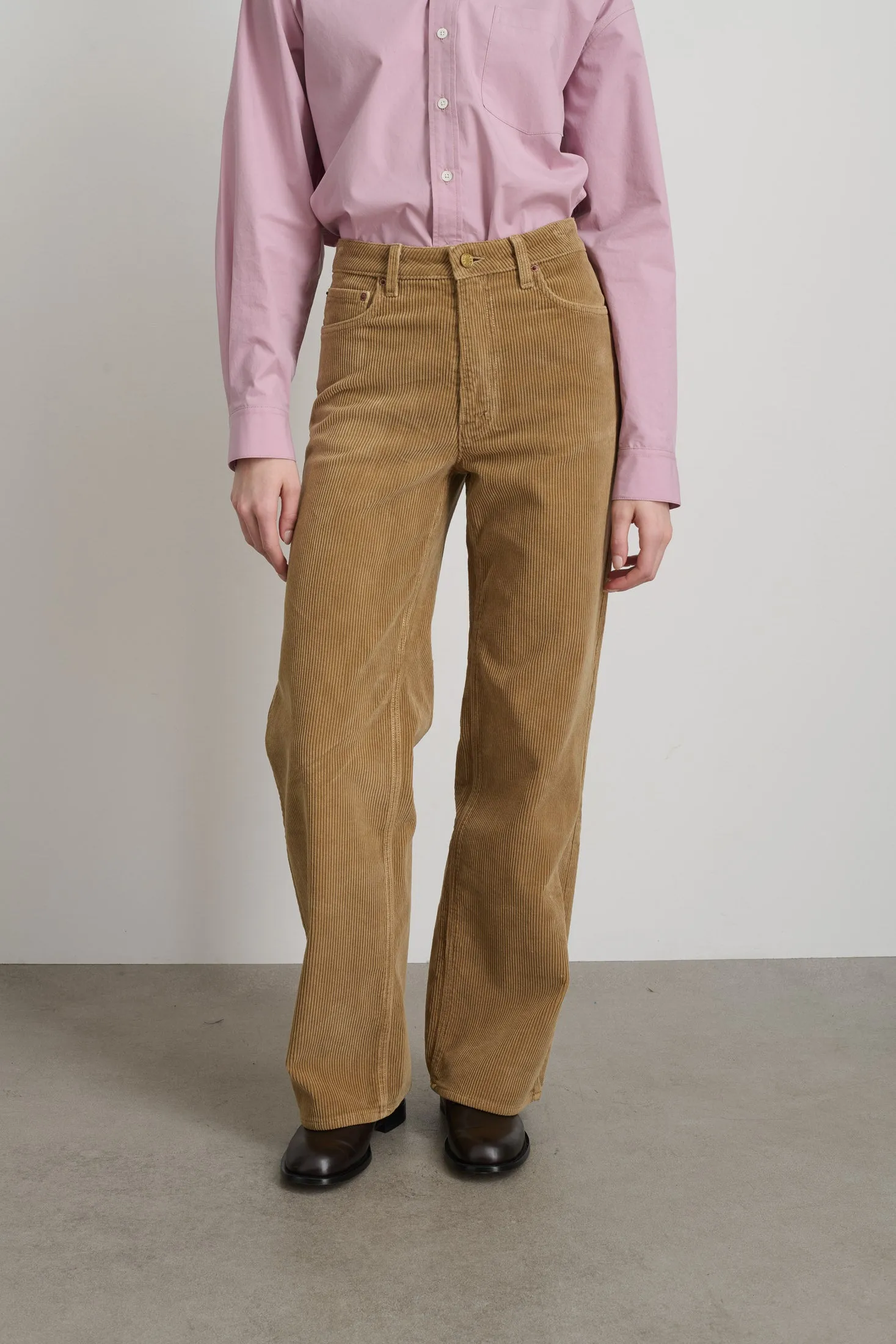 Elissa Khaki Overdyed Corduroy sold by B Sides Jeans product image thumbnail 4