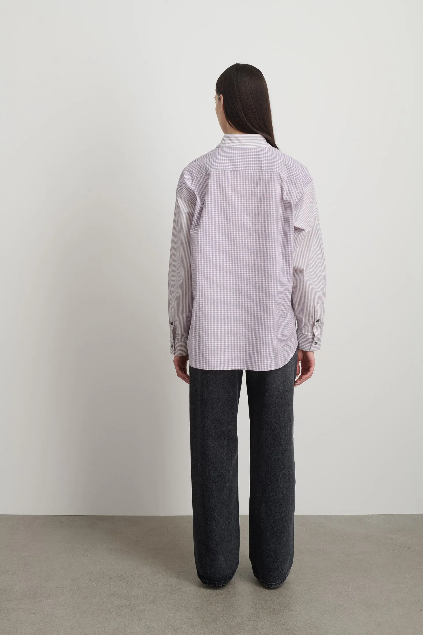 Ramona Shirt Purple Mix sold by B Sides Jeans product image thumbnail 3