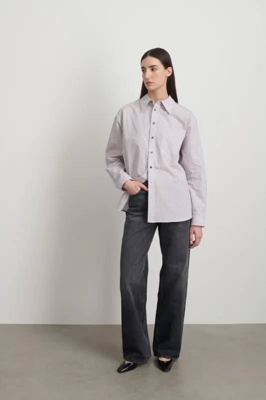 Ramona Shirt Purple Mix sold by B Sides Jeans