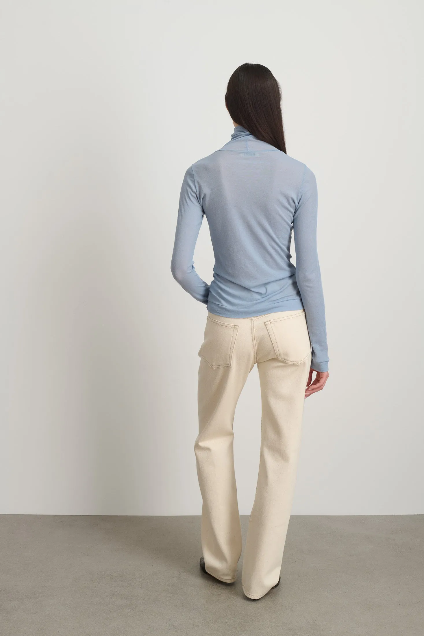 Jana Turtleneck Steel Blue sold by B Sides Jeans product image thumbnail 3