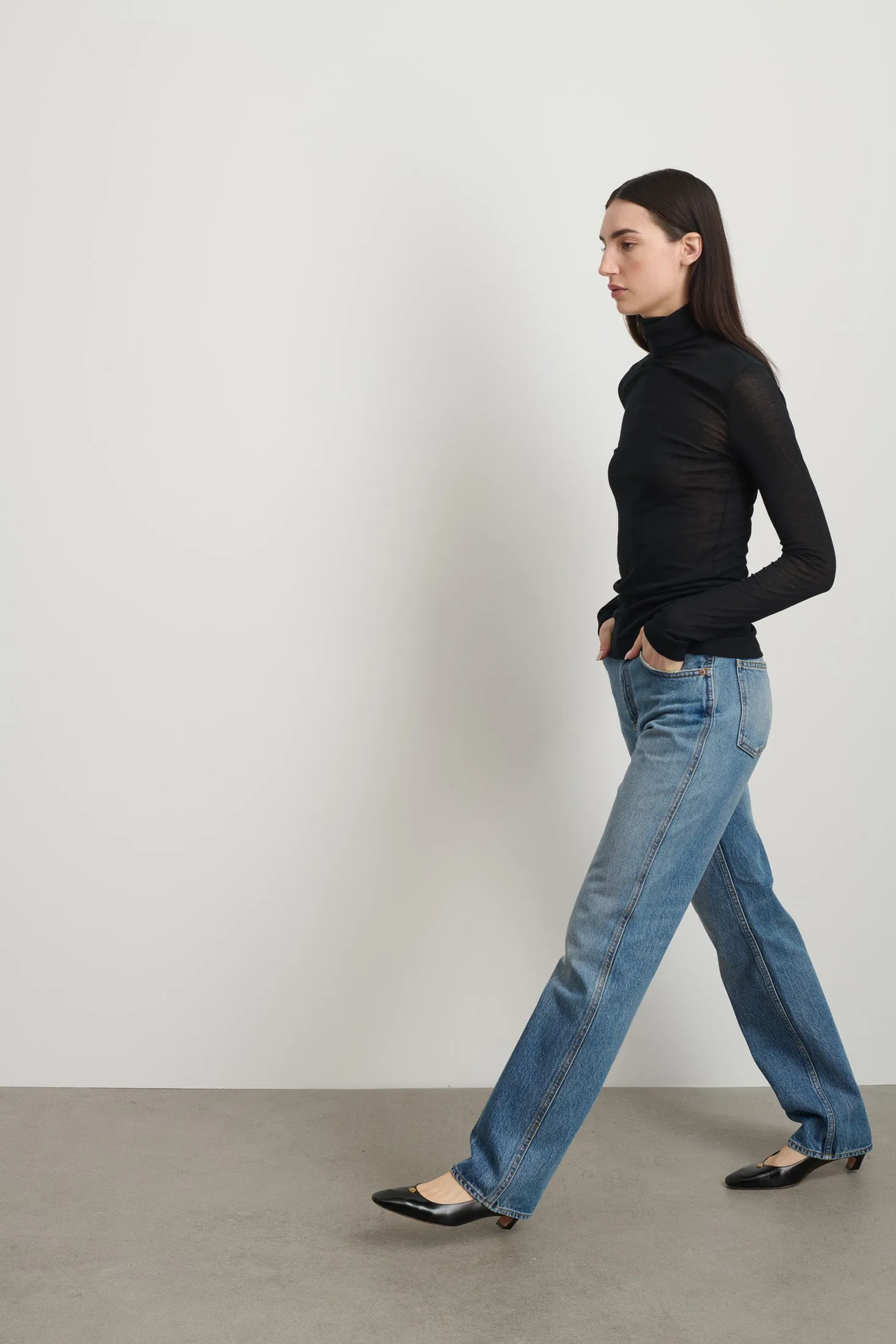 Jana Turtleneck Black sold by B Sides Jeans product image thumbnail 4