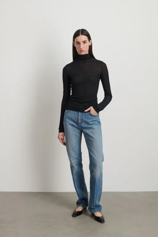Jana Turtleneck Black made by B Sides Jeans