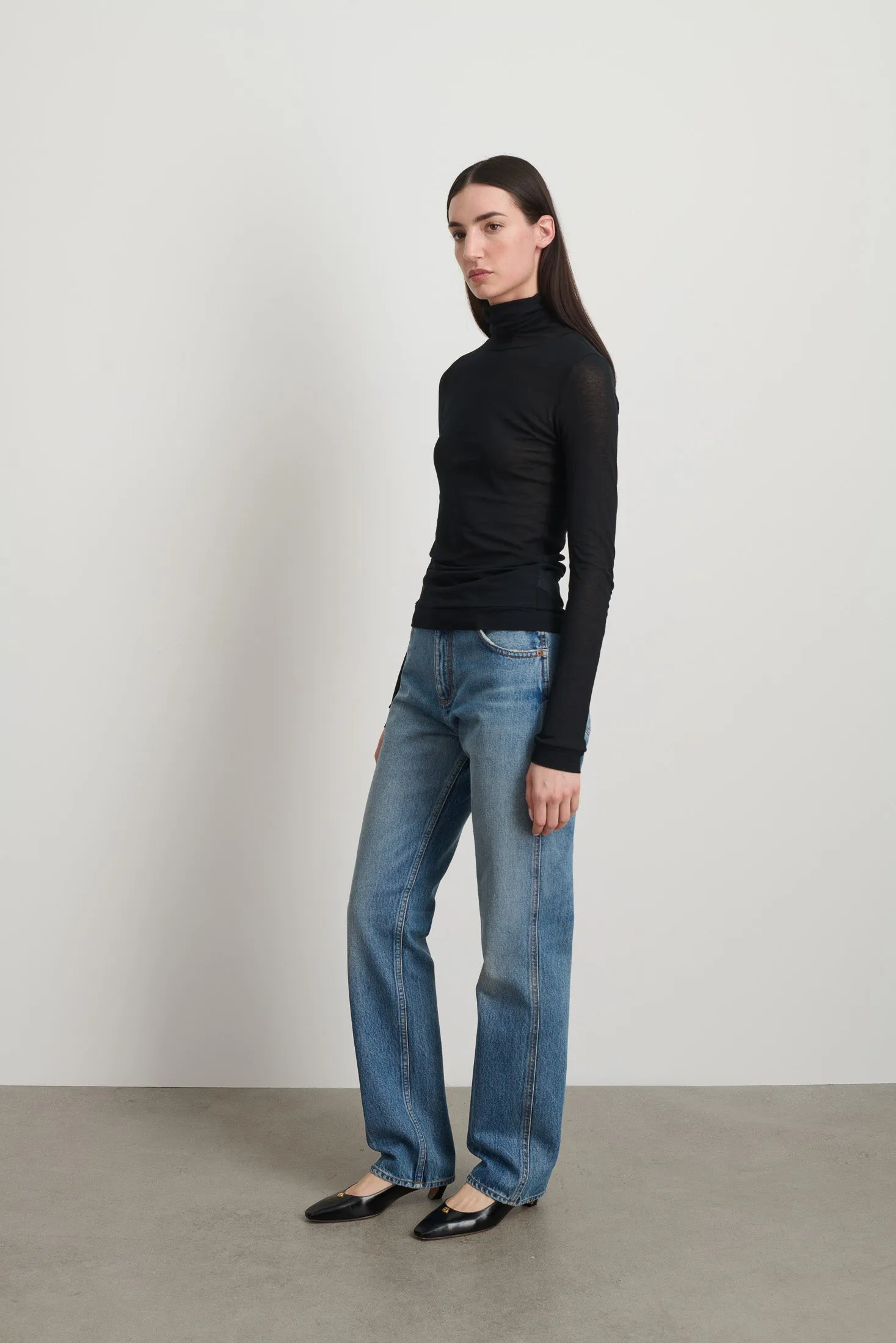 Jana Turtleneck Black sold by B Sides Jeans product image thumbnail 2